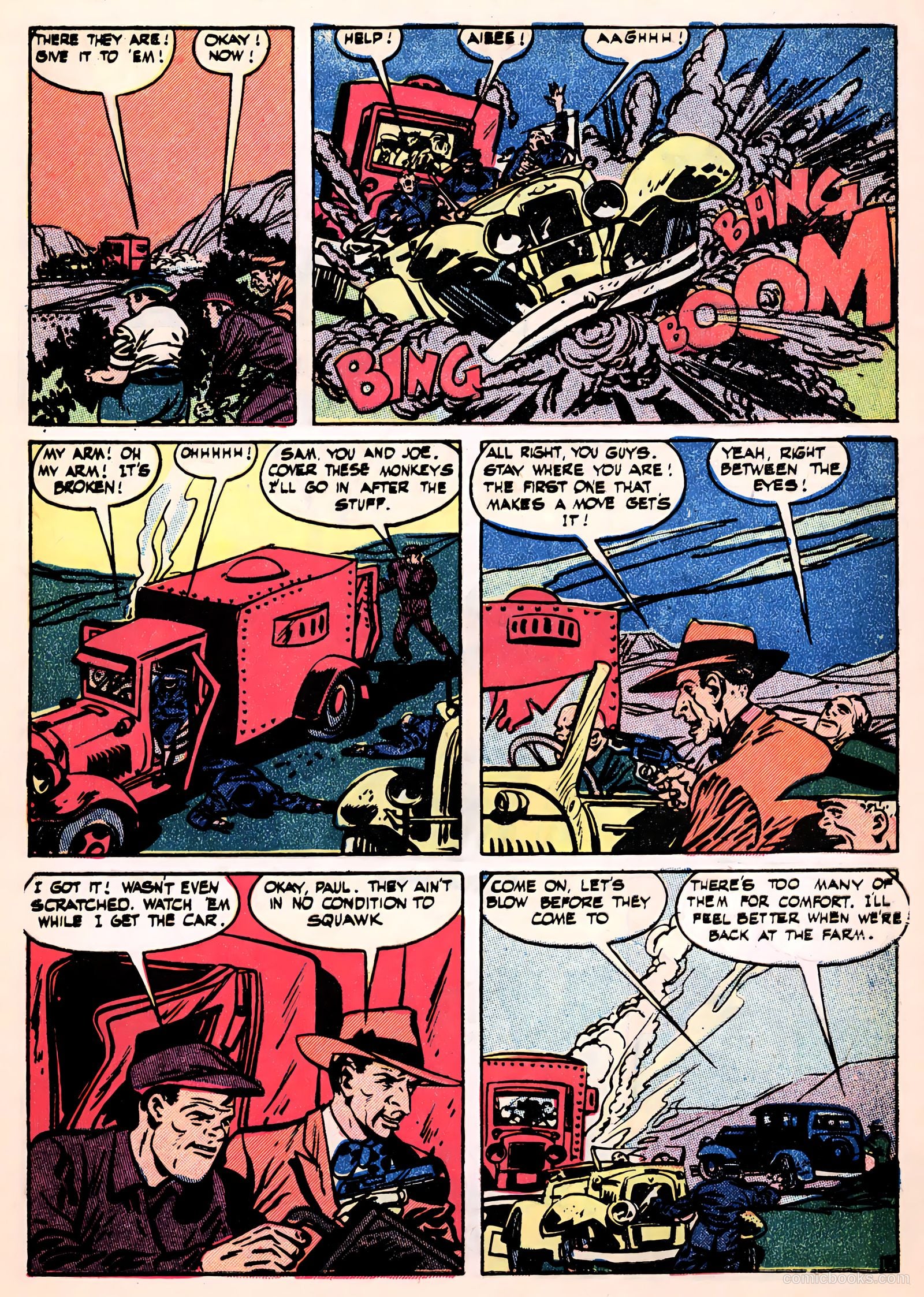 All-Famous Police Cases #7 (1952) — page 5