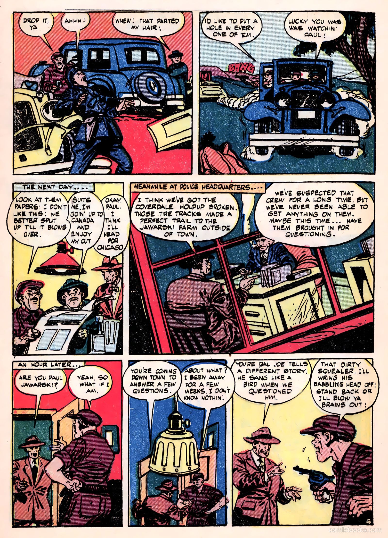 All-Famous Police Cases #7 (1952) — page 6