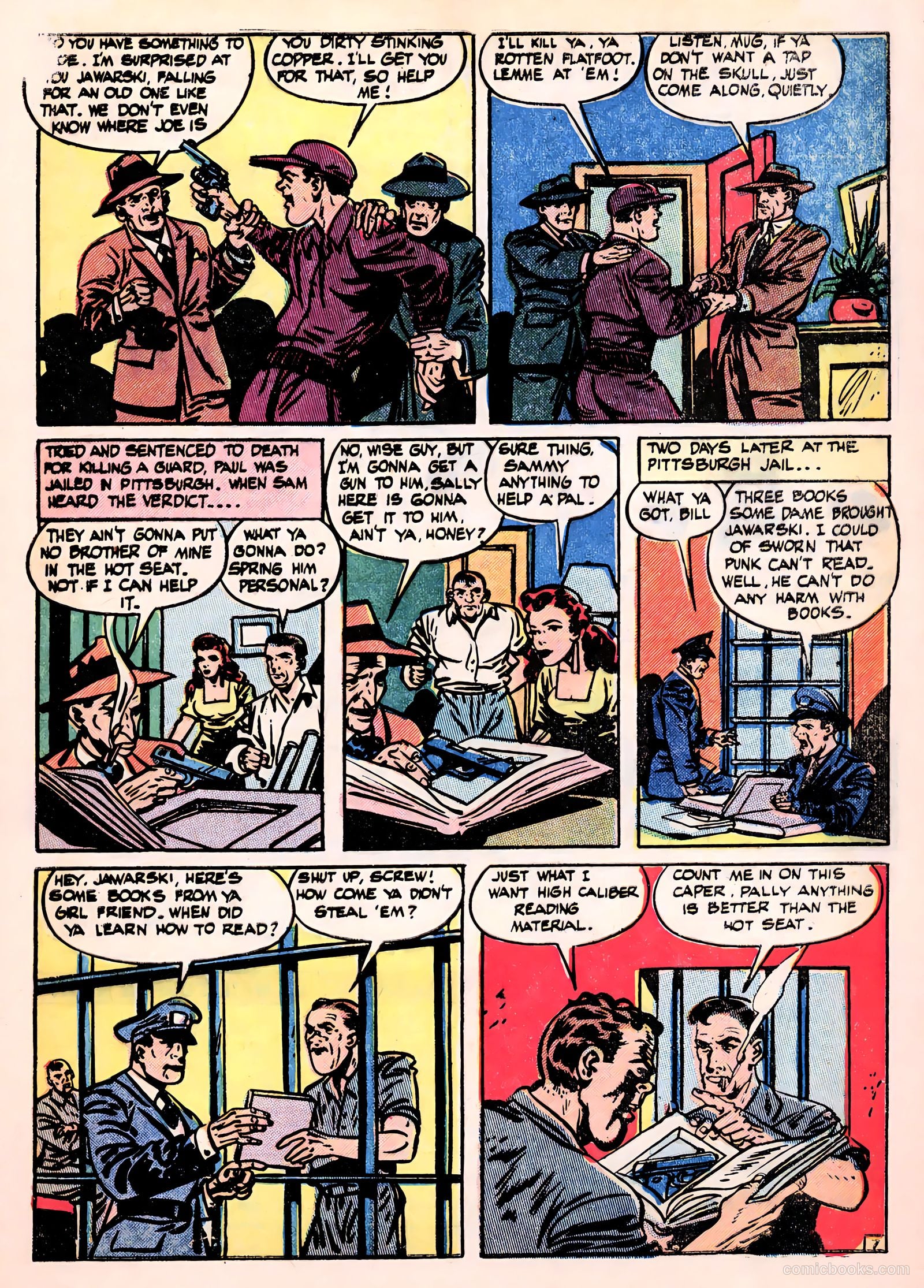 All-Famous Police Cases #7 (1952) — page 7