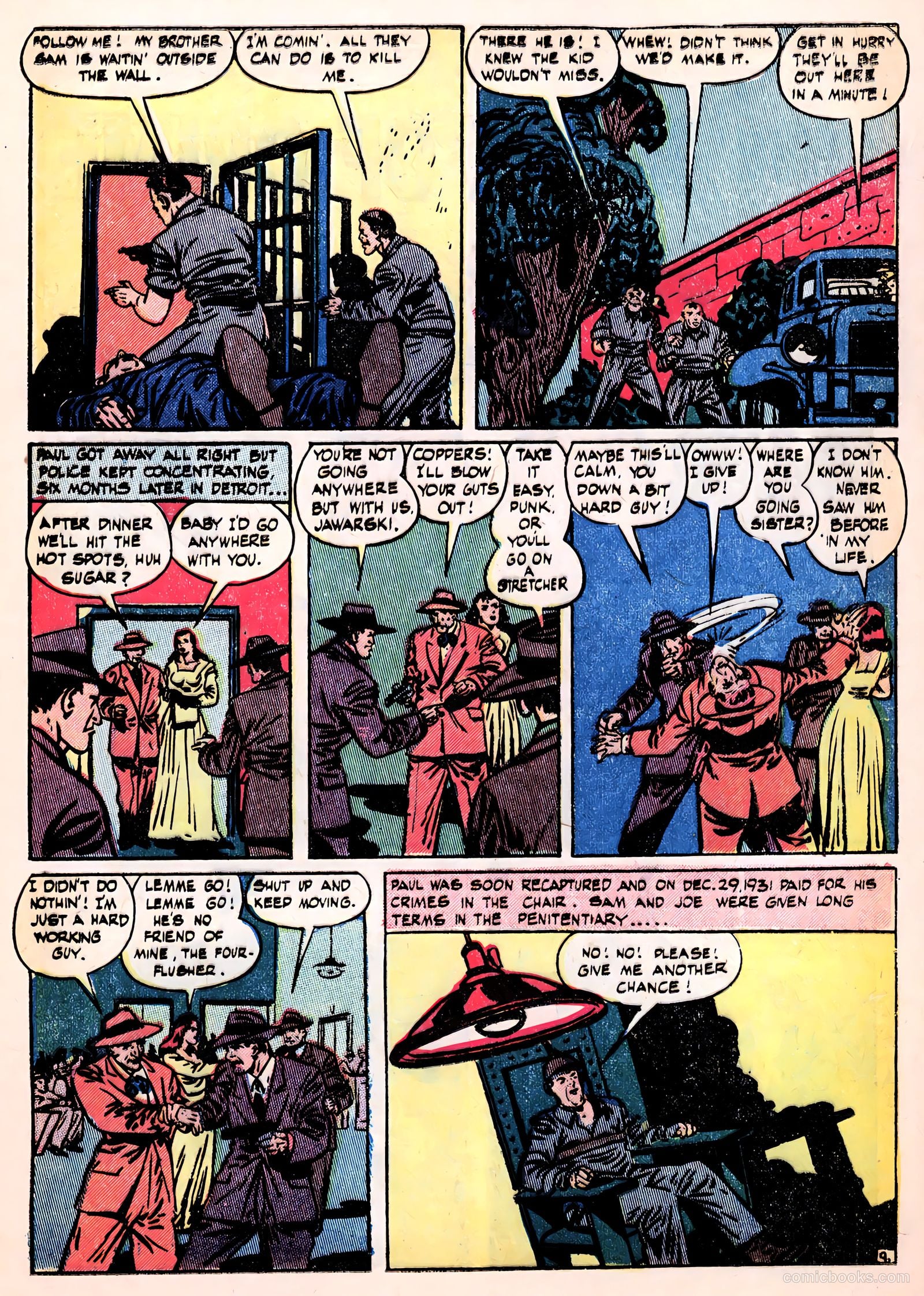 All-Famous Police Cases #7 (1952) — page 11