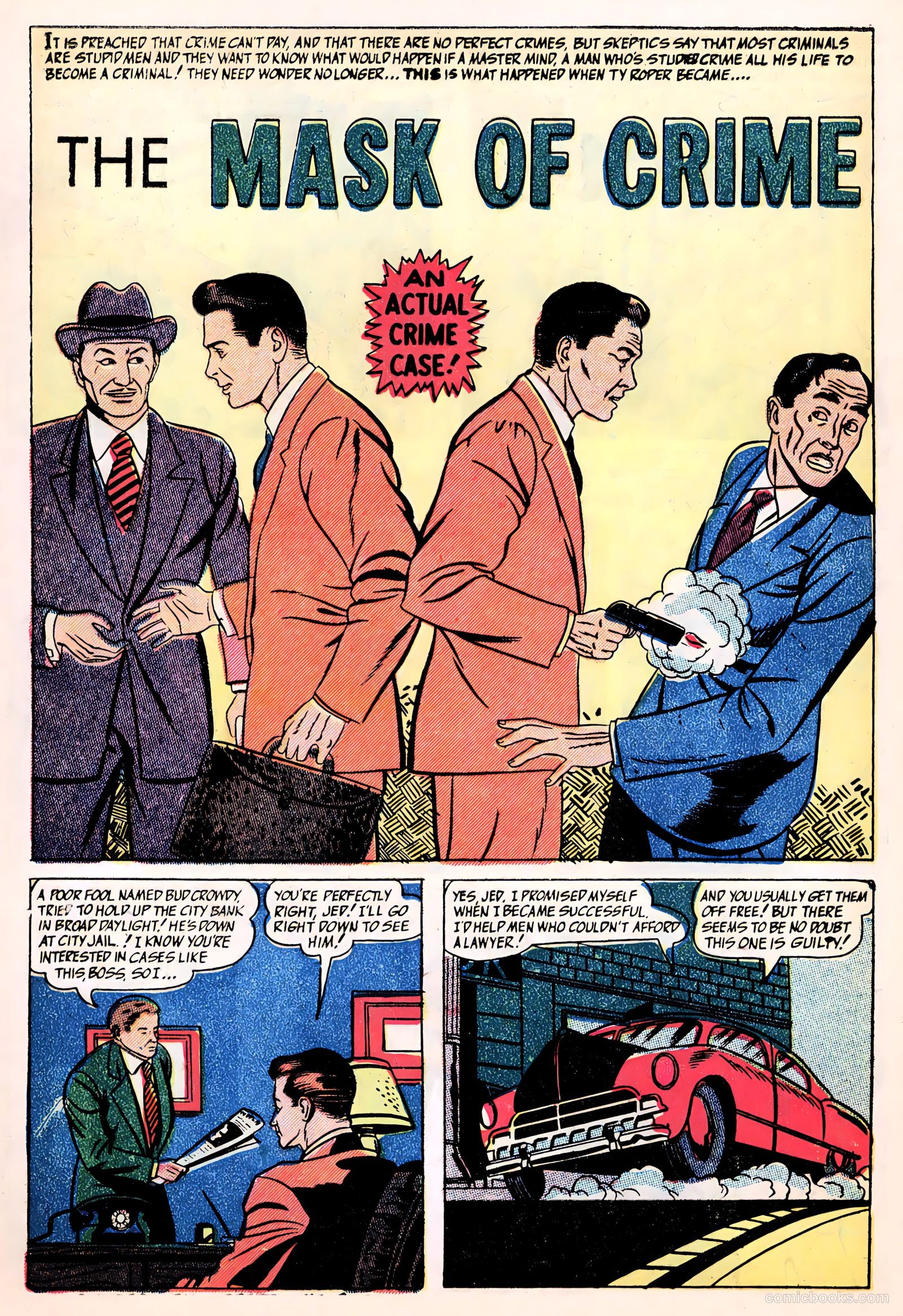 All-Famous Police Cases #7 (1952) — page 12