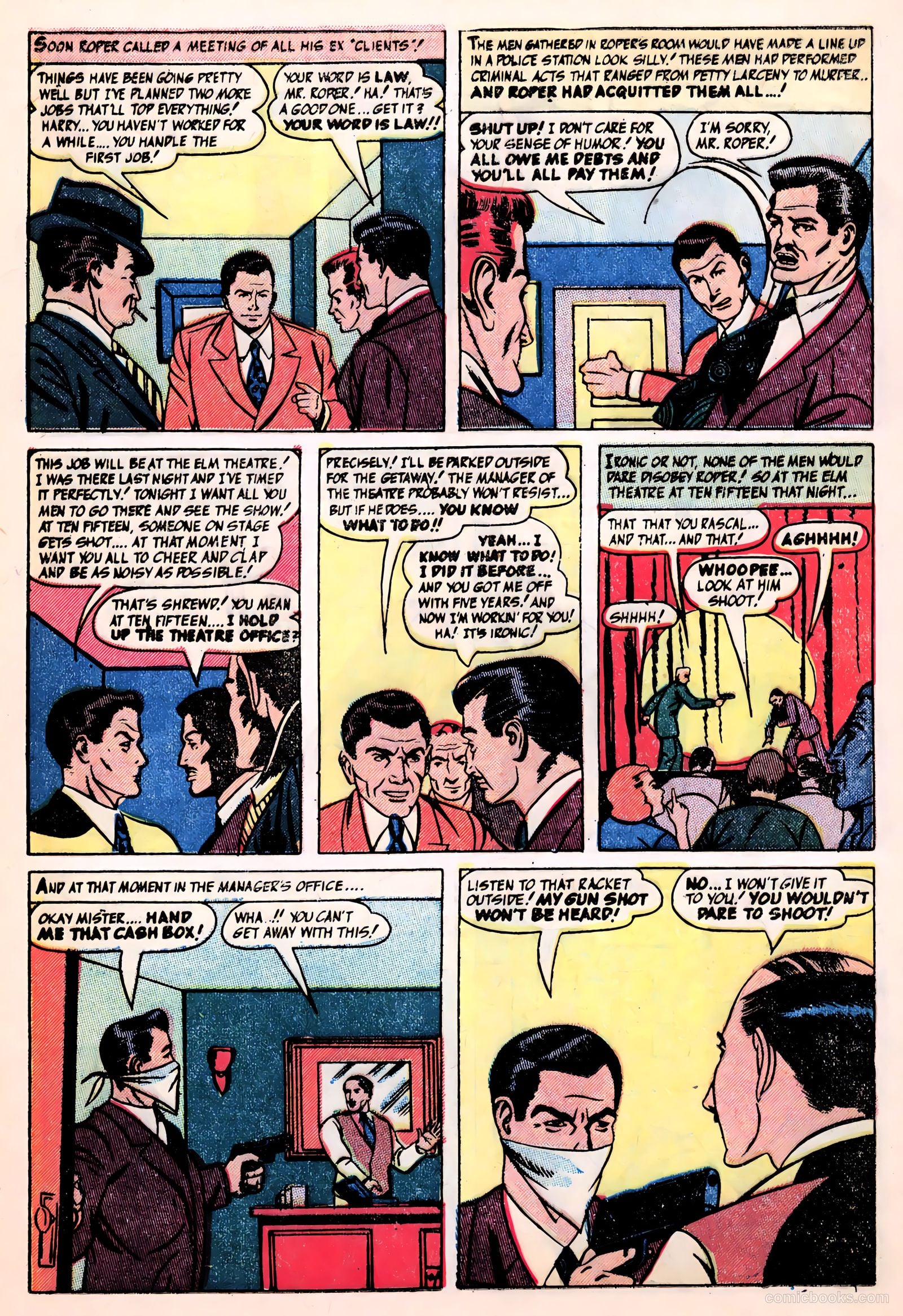 All-Famous Police Cases #7 (1952) — page 15