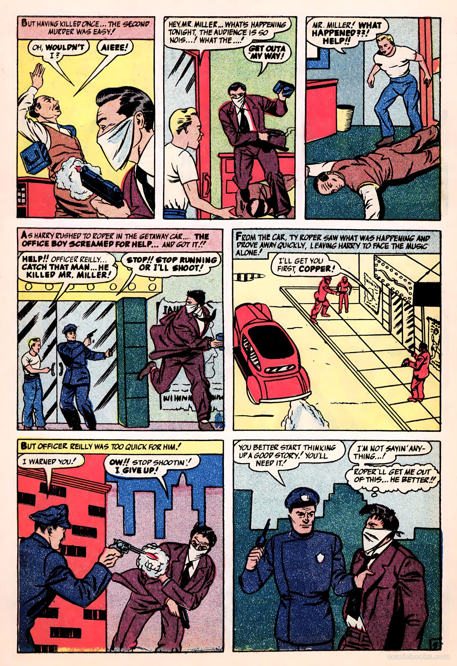 All-Famous Police Cases #7 (1952) — page 16