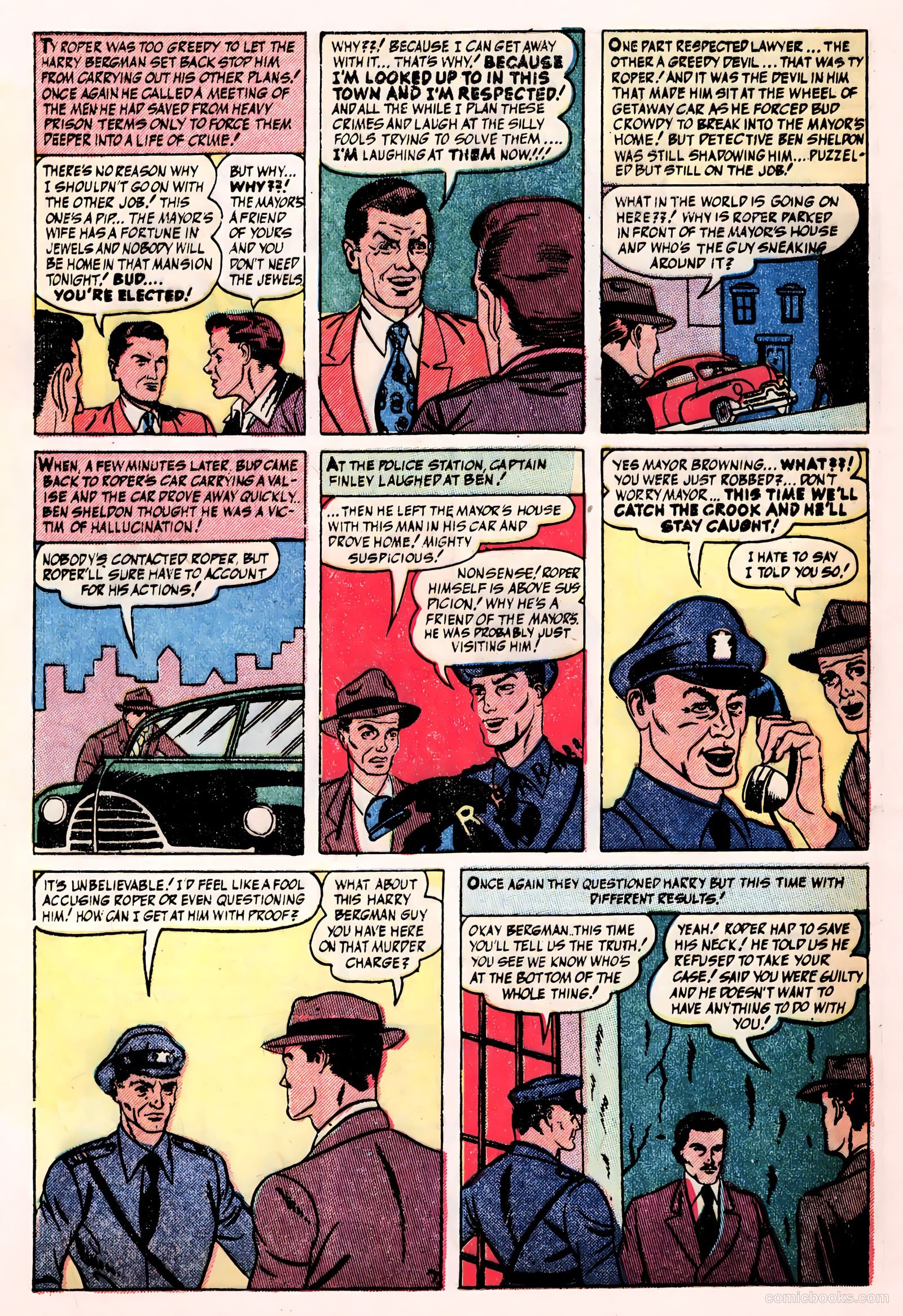 All-Famous Police Cases #7 (1952) — page 18