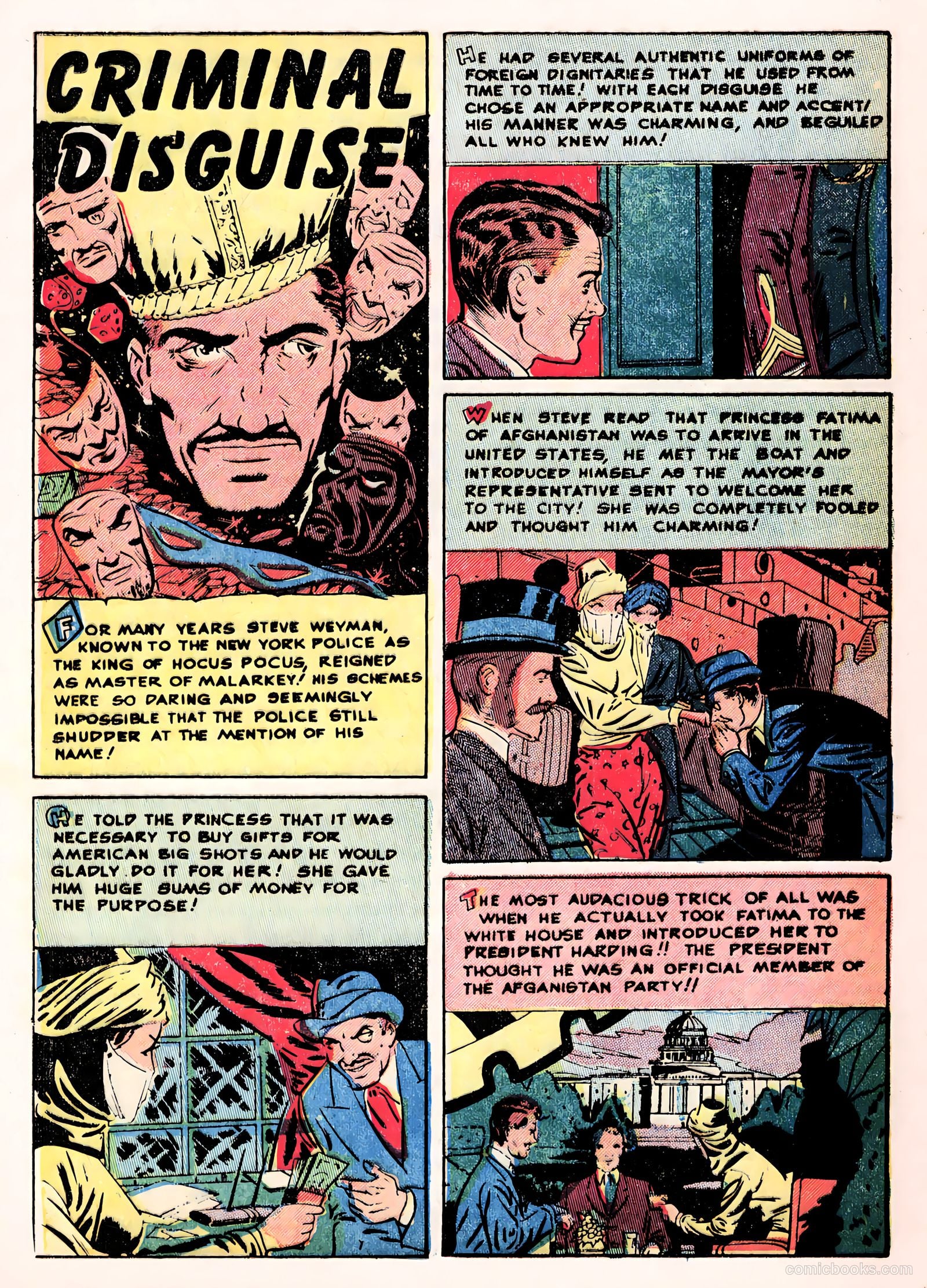 All-Famous Police Cases #7 (1952) — page 22