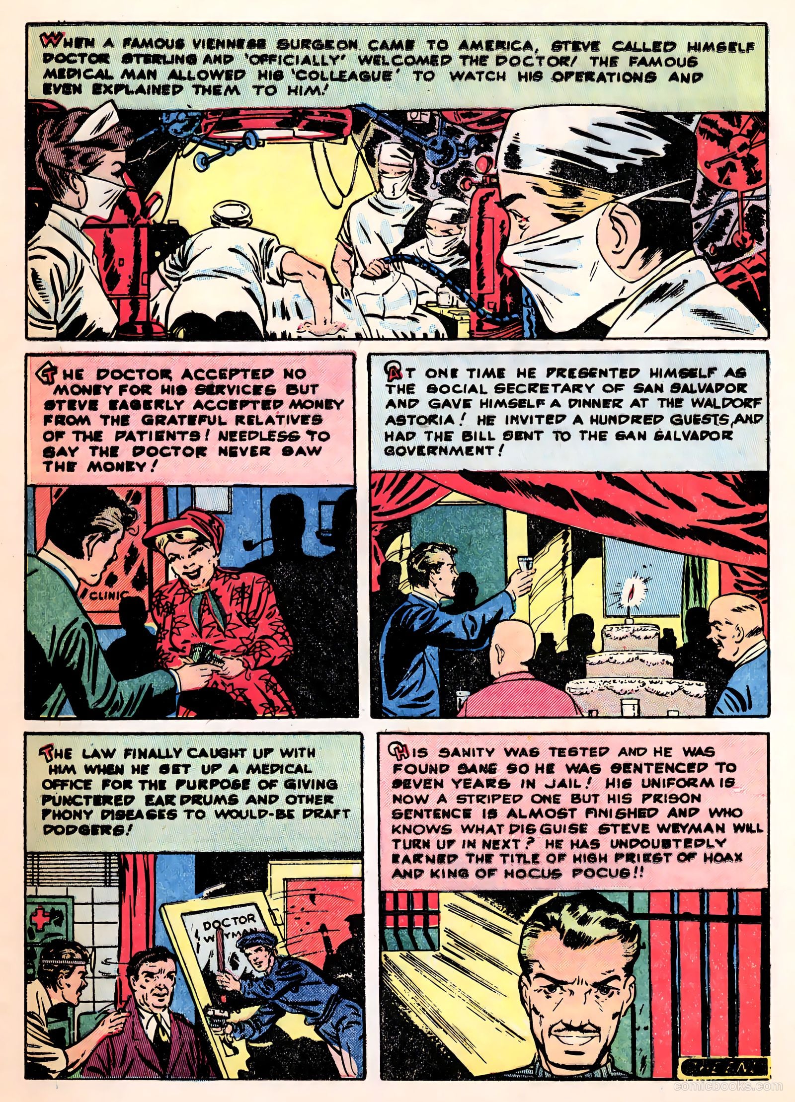 All-Famous Police Cases #7 (1952) — page 23