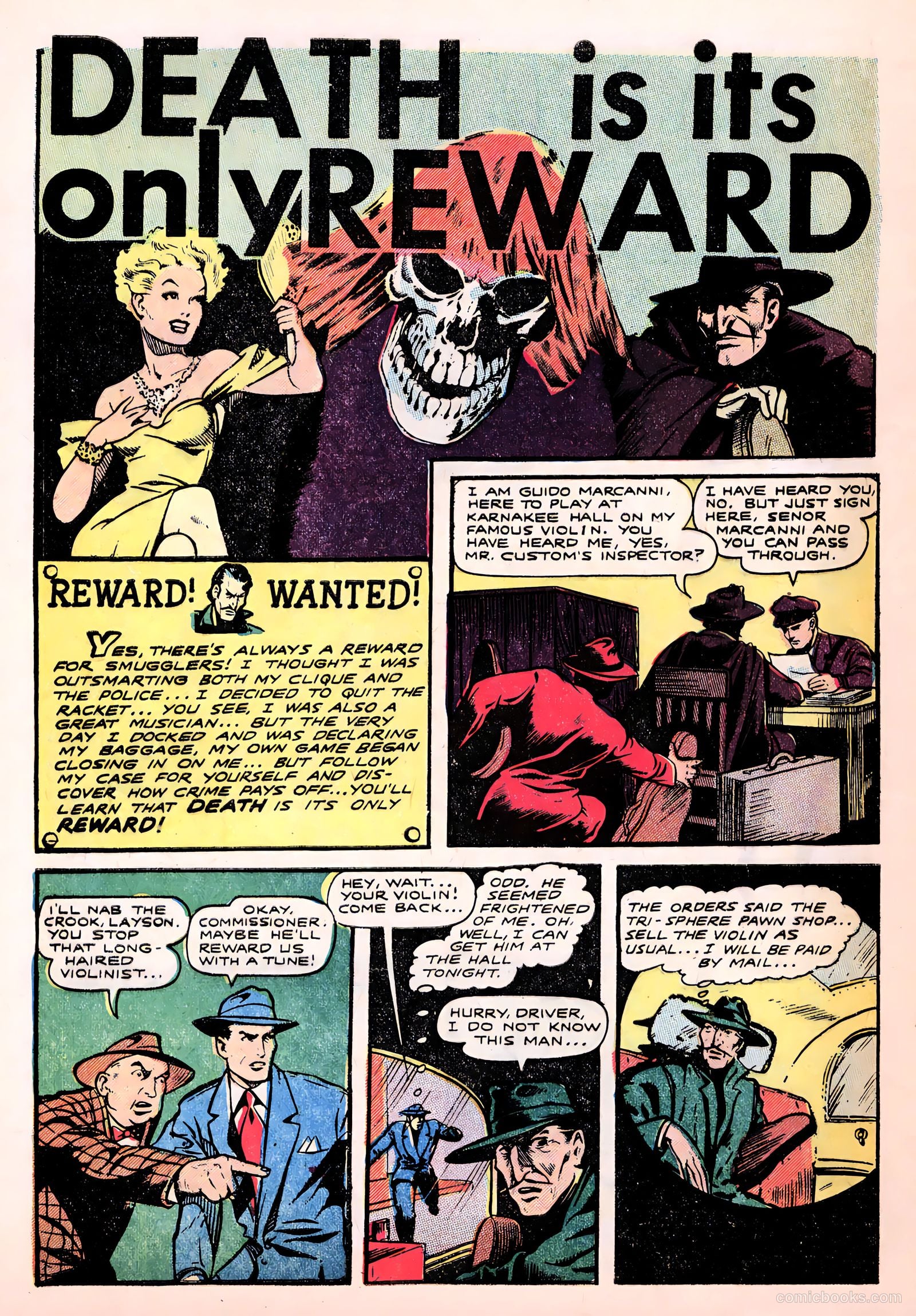 All-Famous Police Cases #7 (1952) — page 26