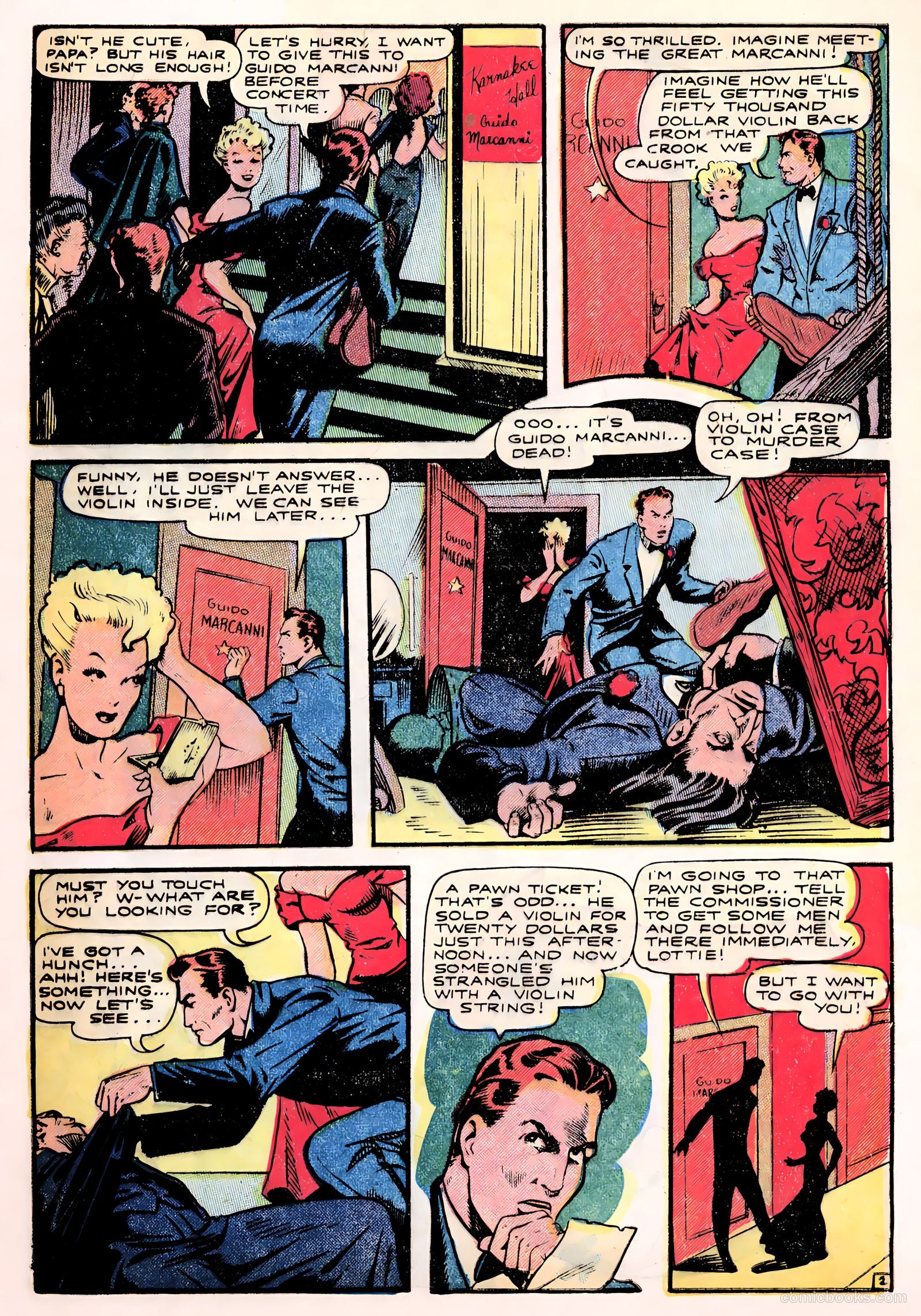 All-Famous Police Cases #7 (1952) — page 27