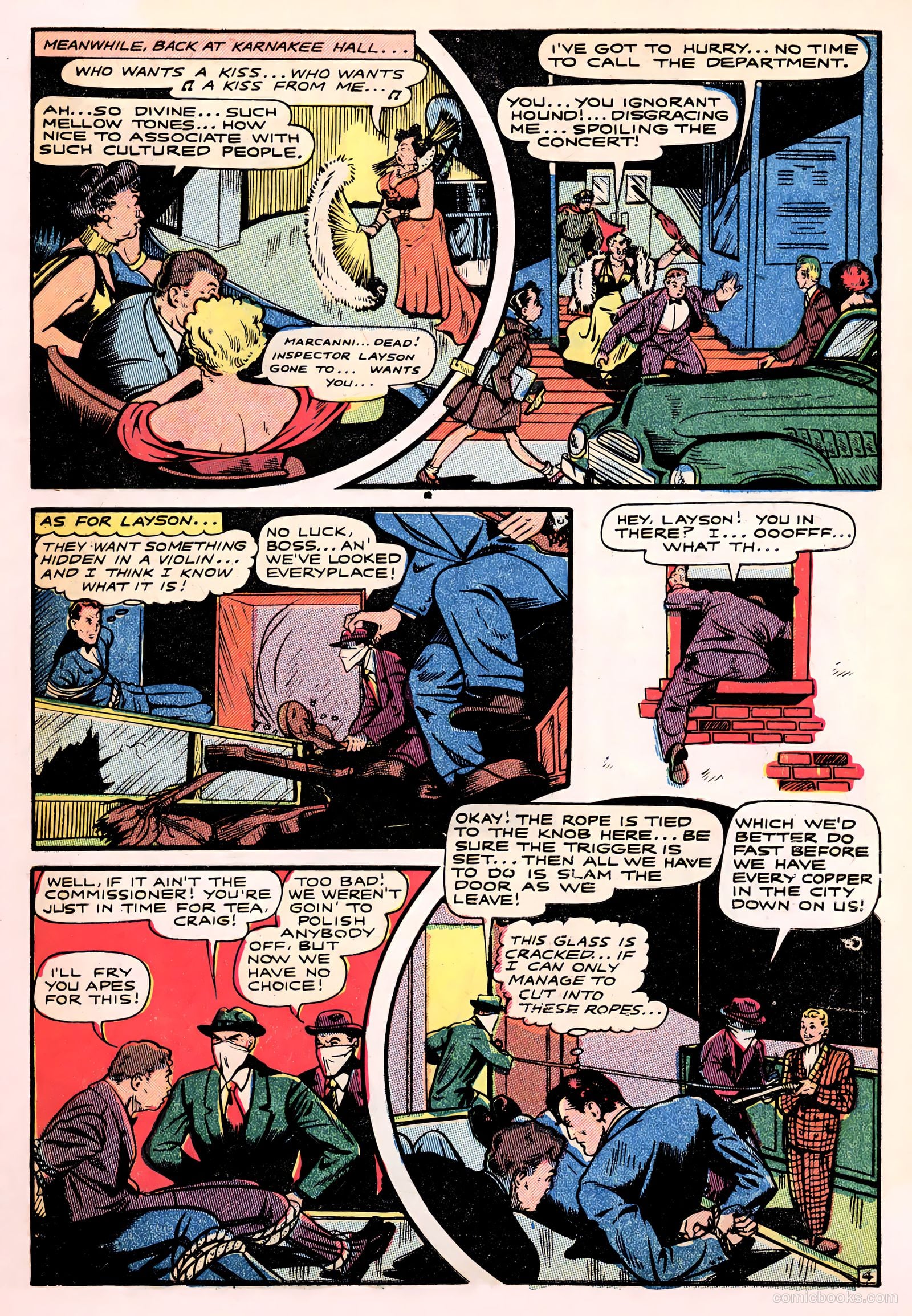 All-Famous Police Cases #7 (1952) — page 29