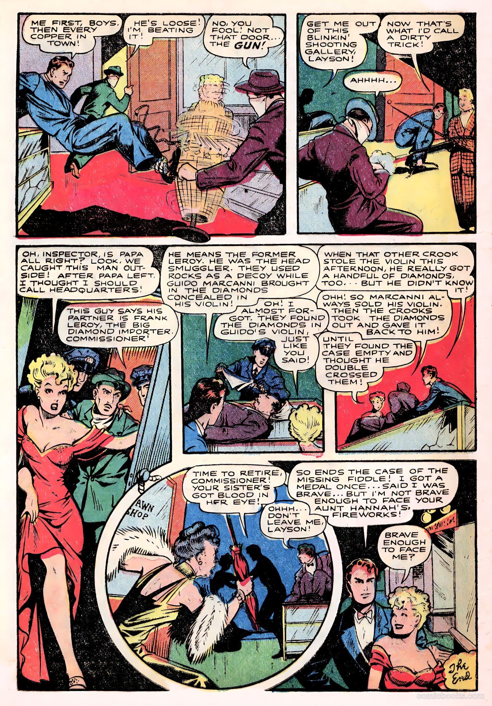 All-Famous Police Cases #7 (1952) — page 30