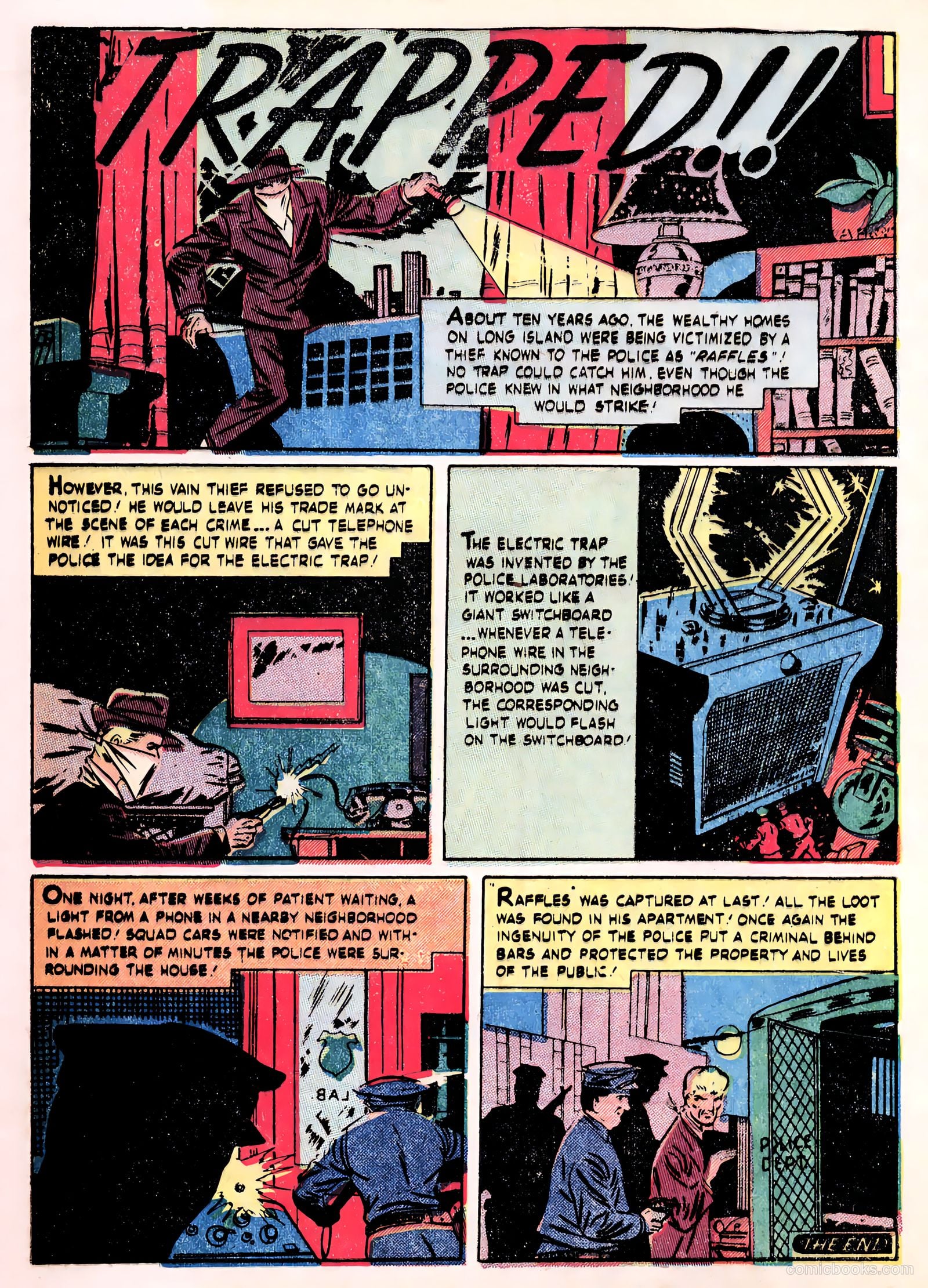 All-Famous Police Cases #7 (1952) — page 31