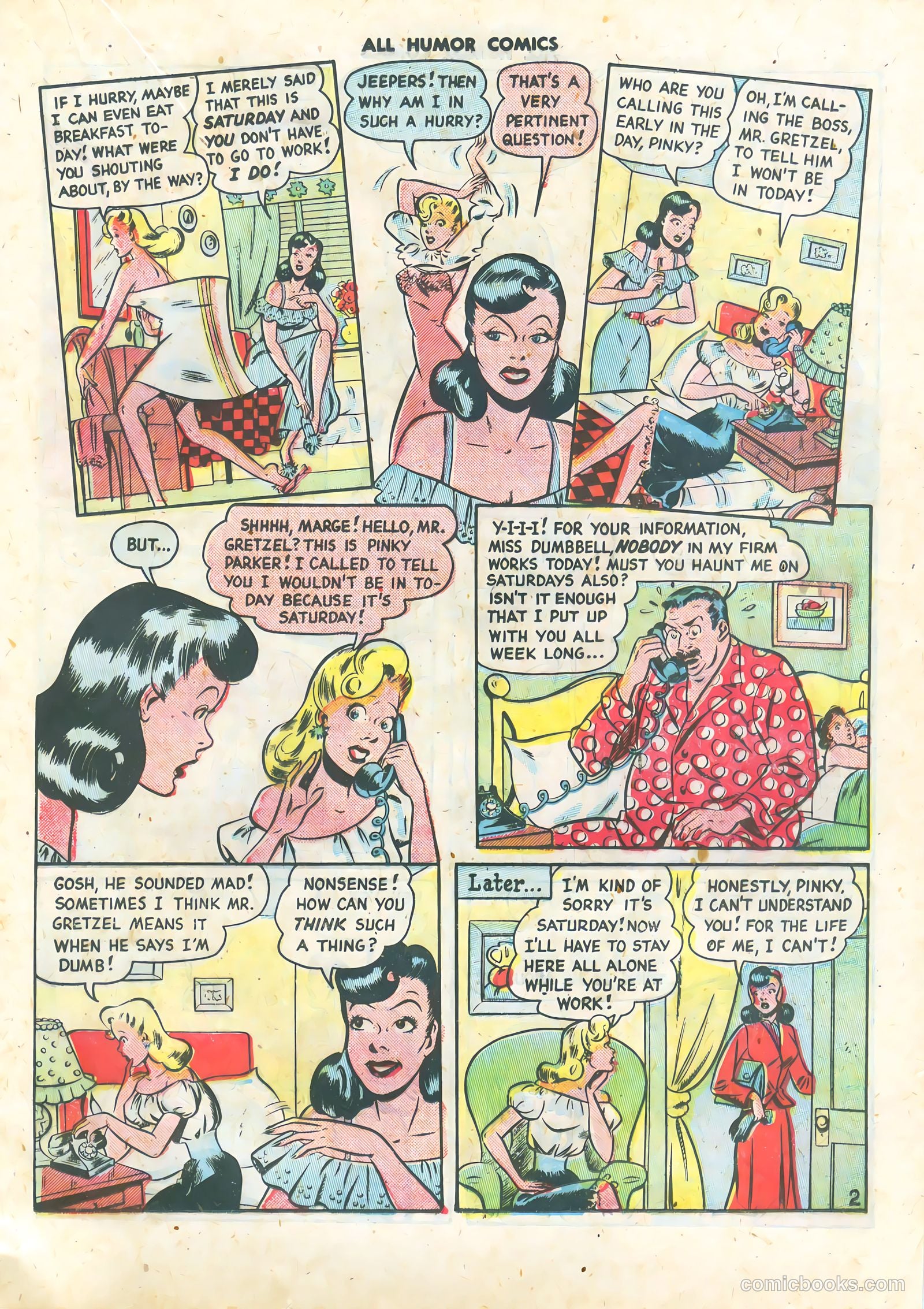 All Humor Comics #13 (1949) — page 21