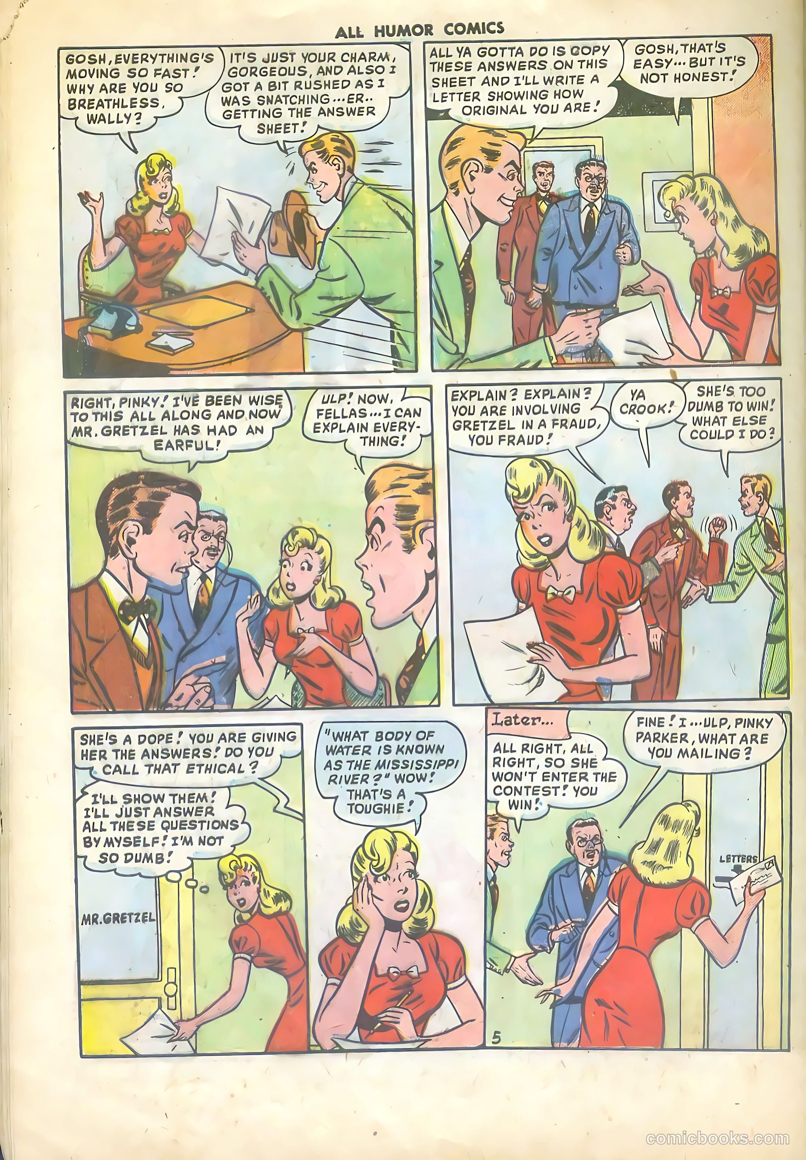 All Humor Comics #15 (1949) — page 32
