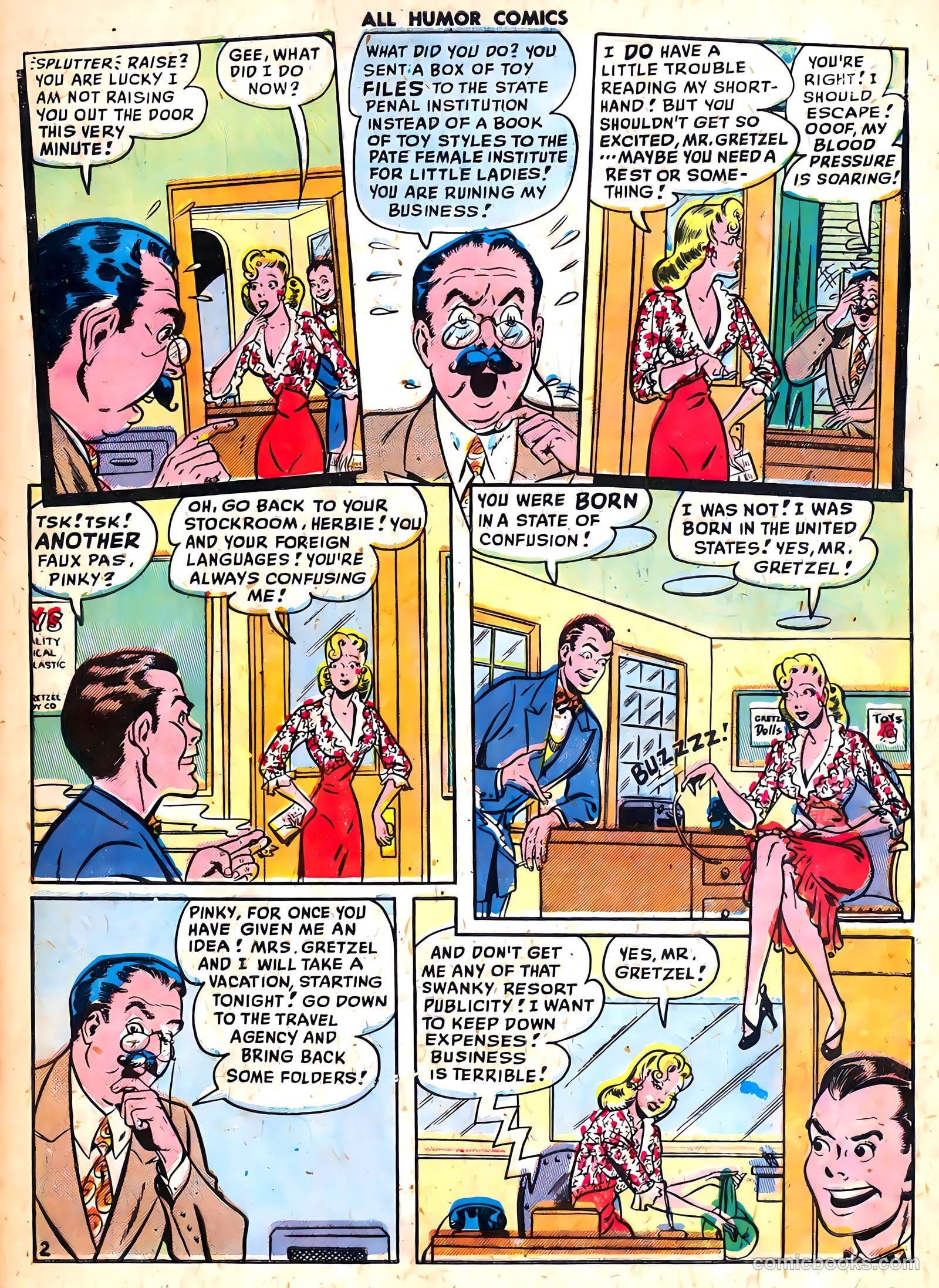 All Humor Comics #16 (1949) — page 29