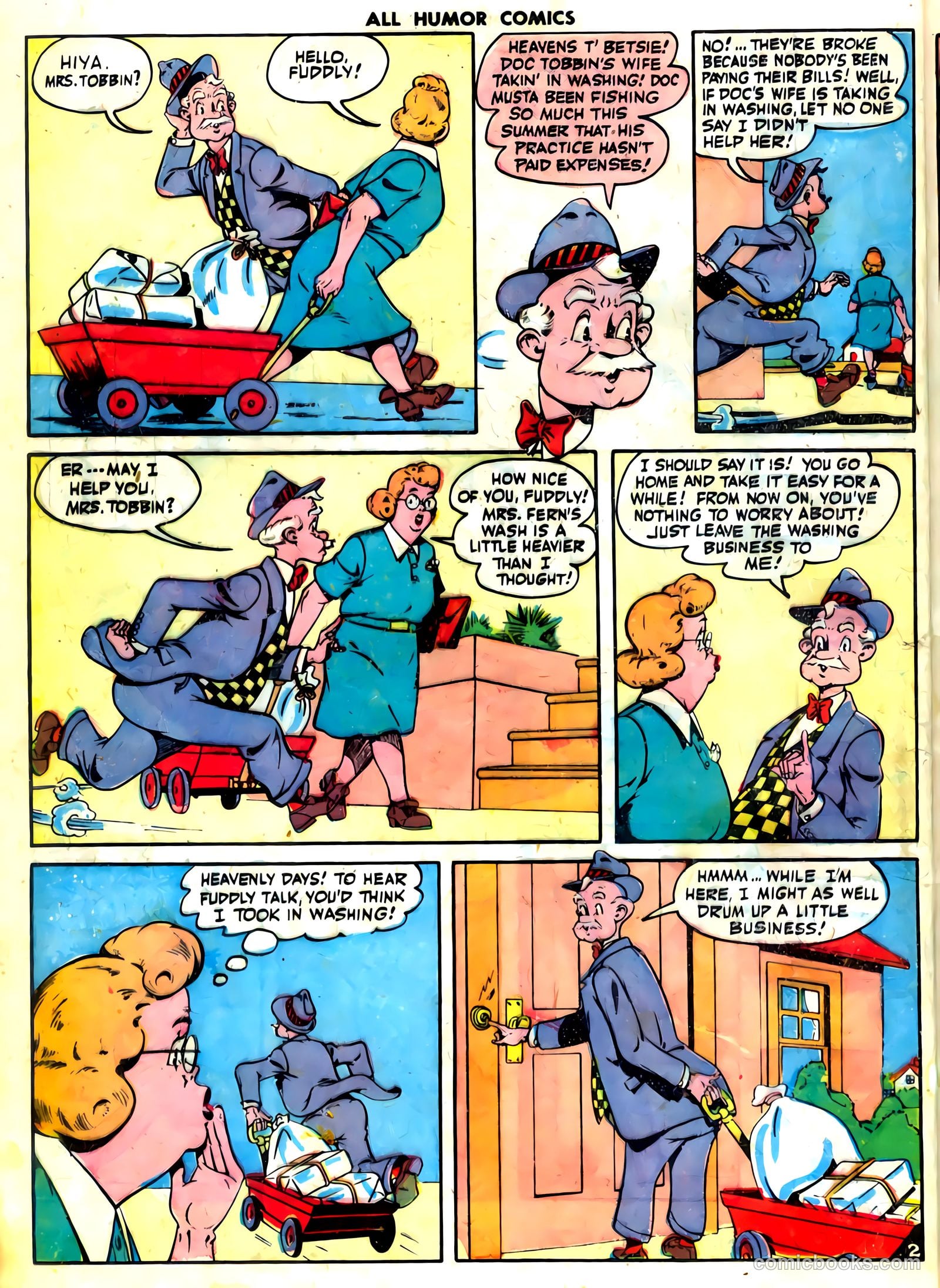 All Humor Comics #3 (1946) — page 16