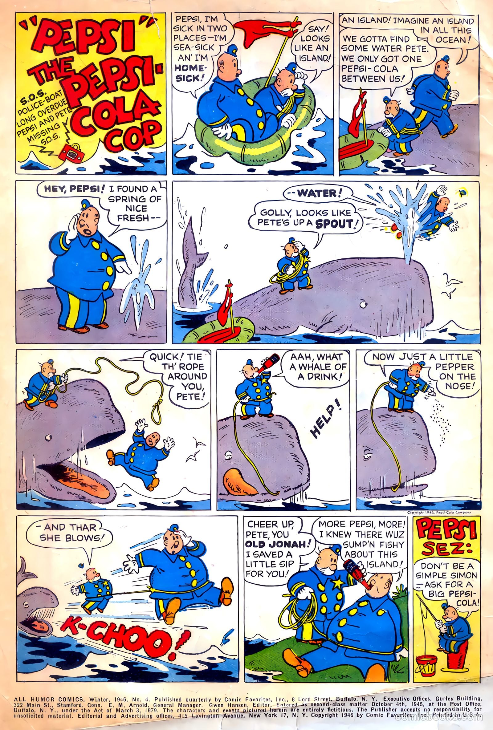 All Humor Comics #4 (1946) — page 2