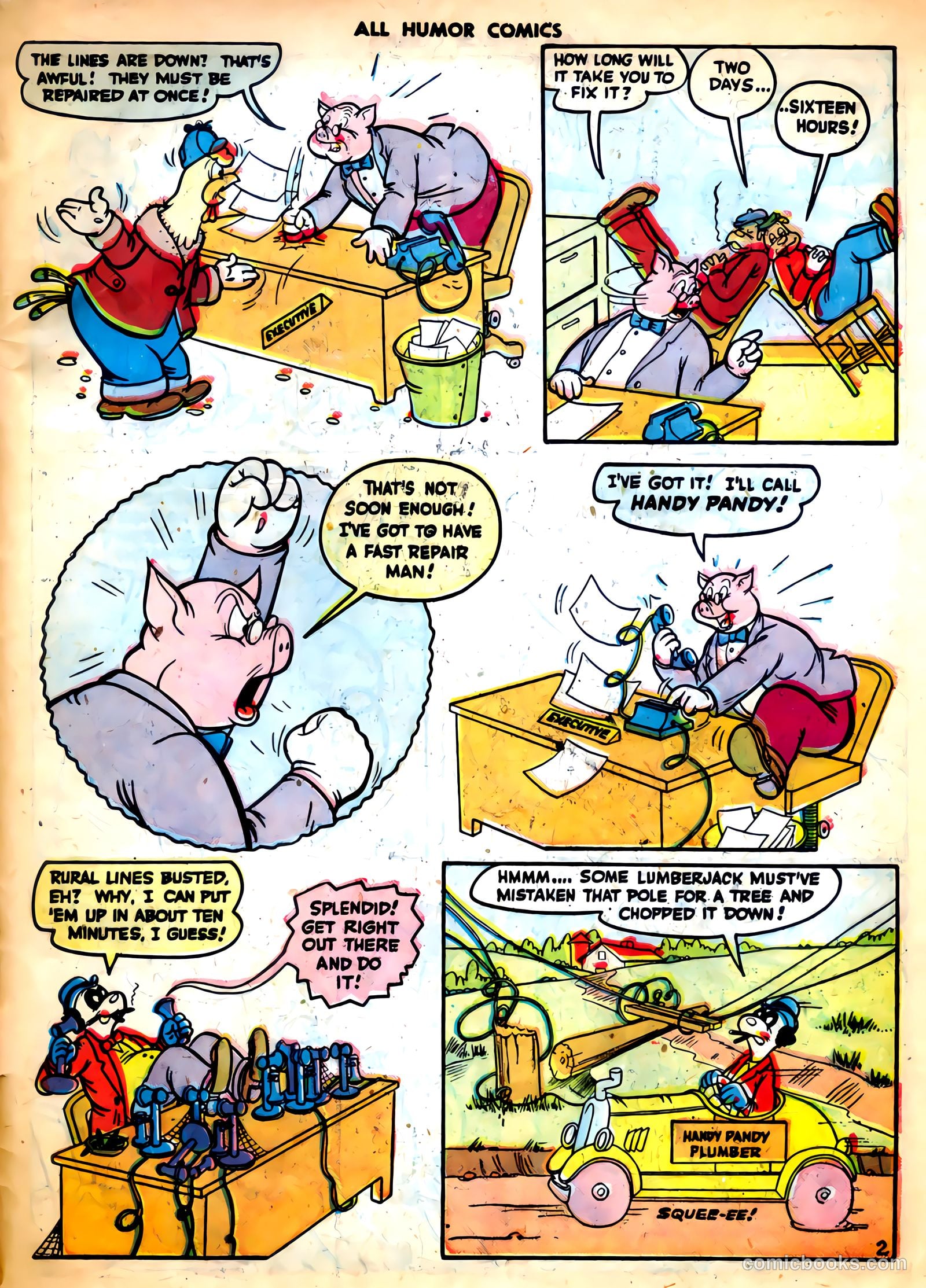 All Humor Comics #4 (1946) — page 45