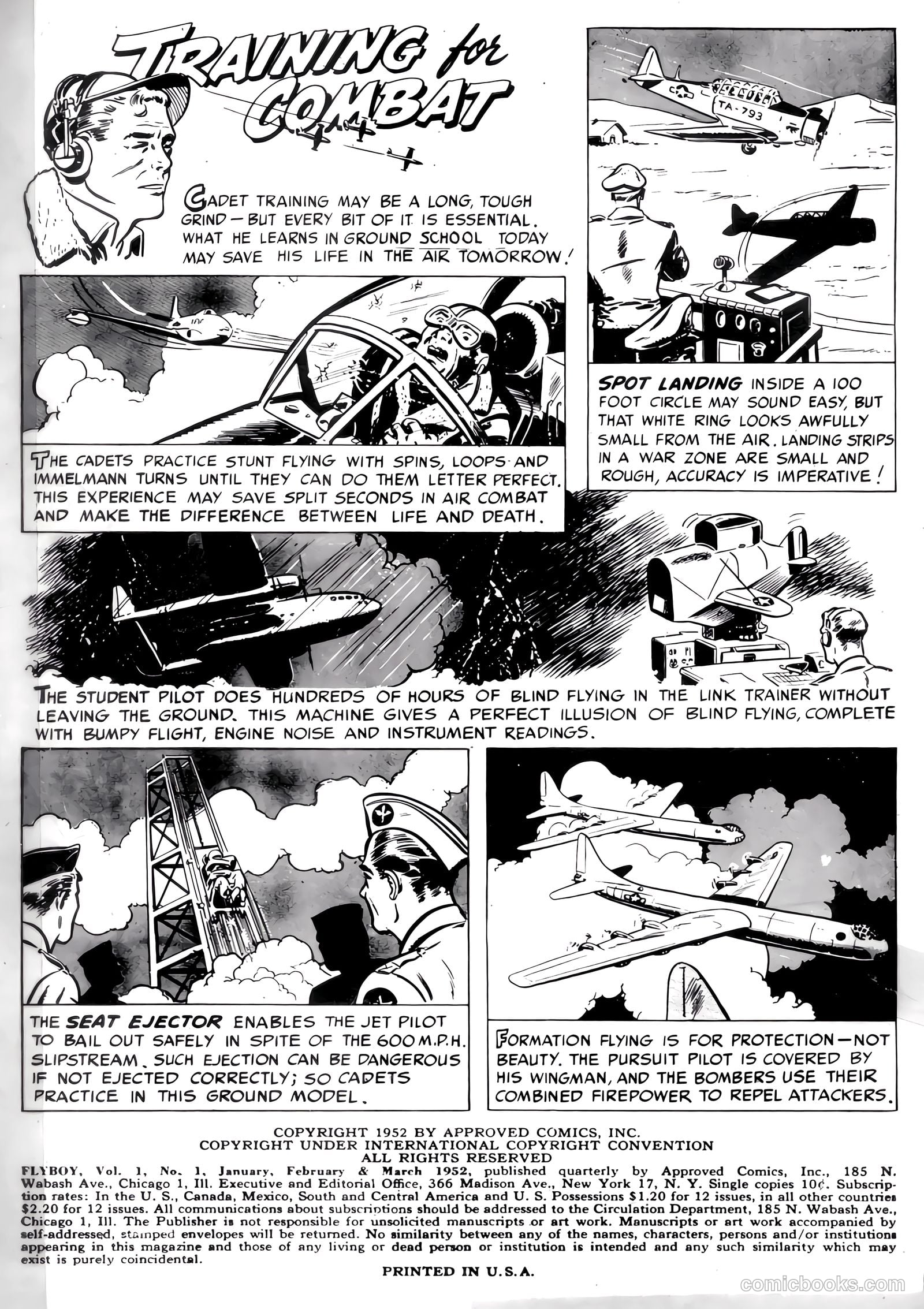Flyboy #1 (1952) — page 3