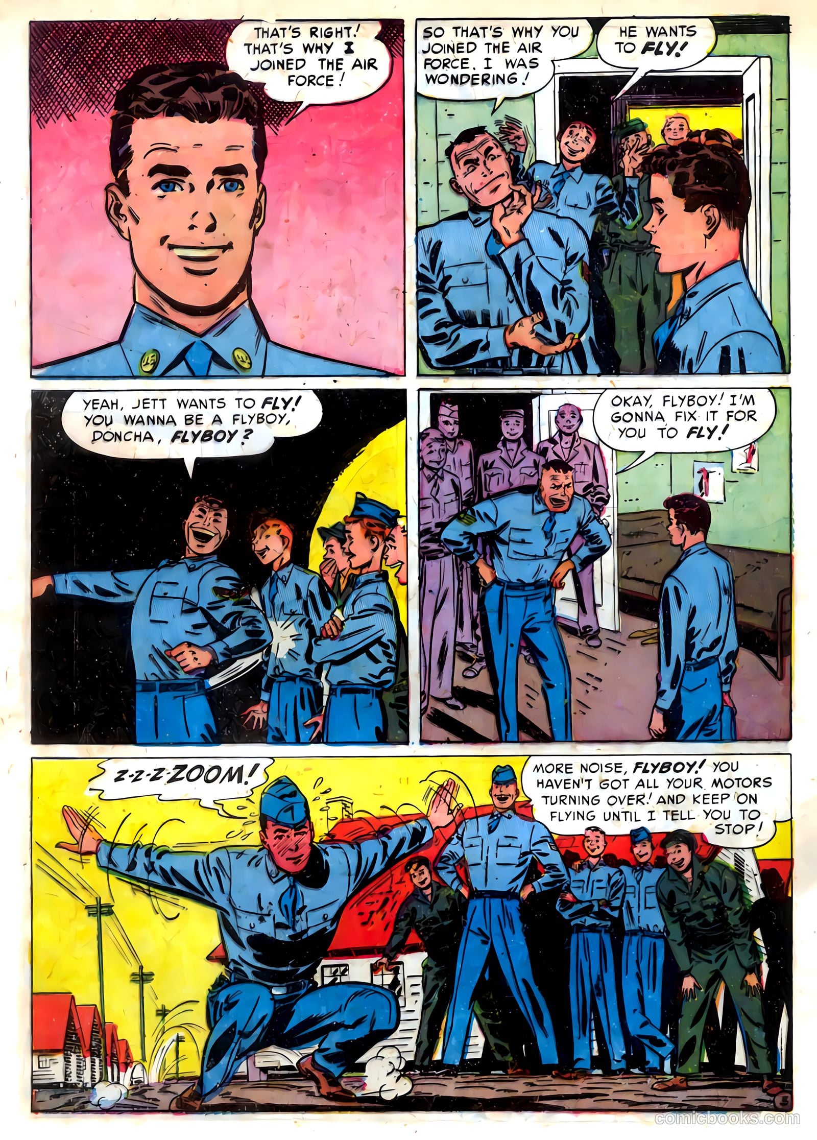 Flyboy #1 (1952) — page 6