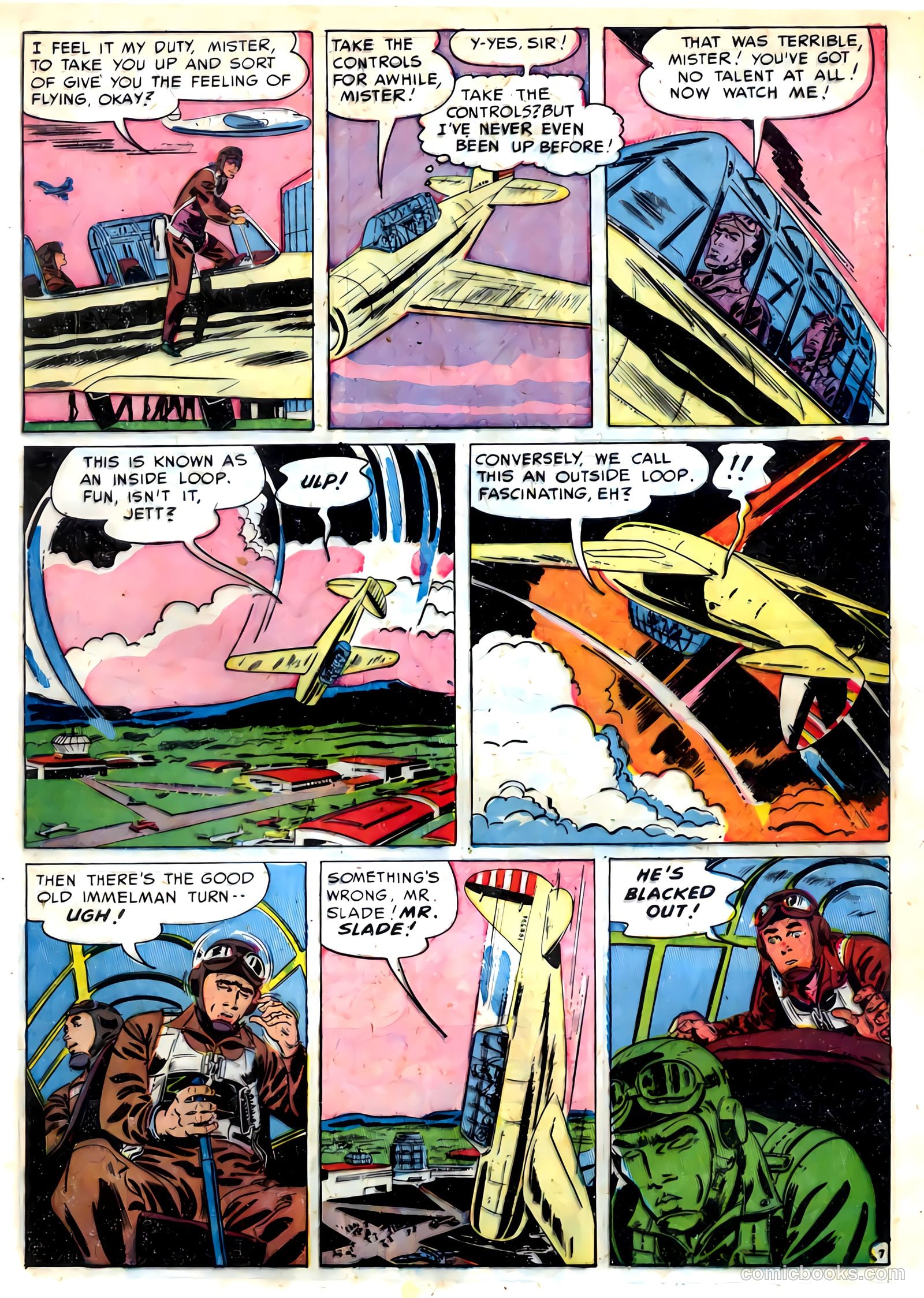 Flyboy #1 (1952) — page 10