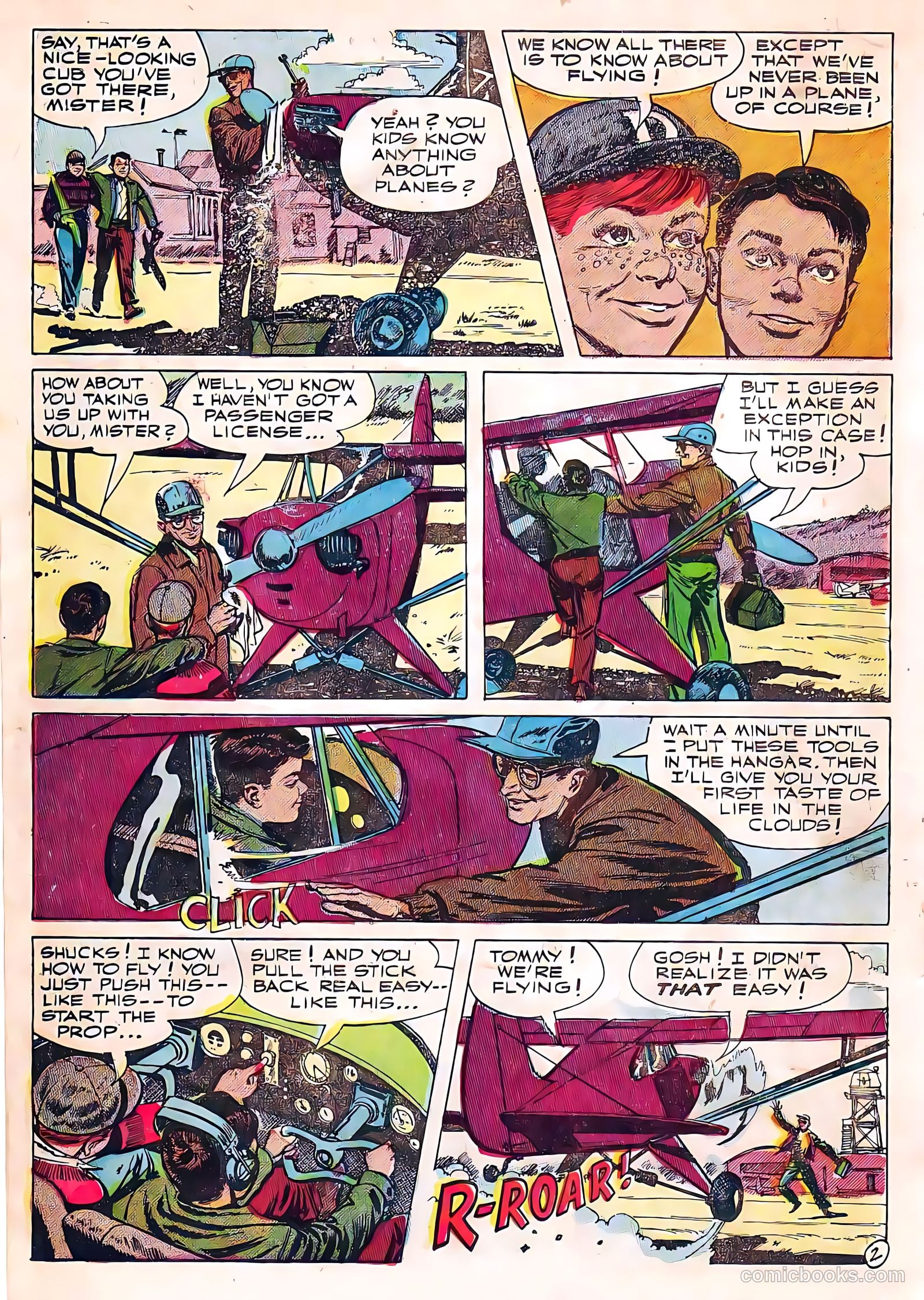 Flyboy #2 (1952) — page 18
