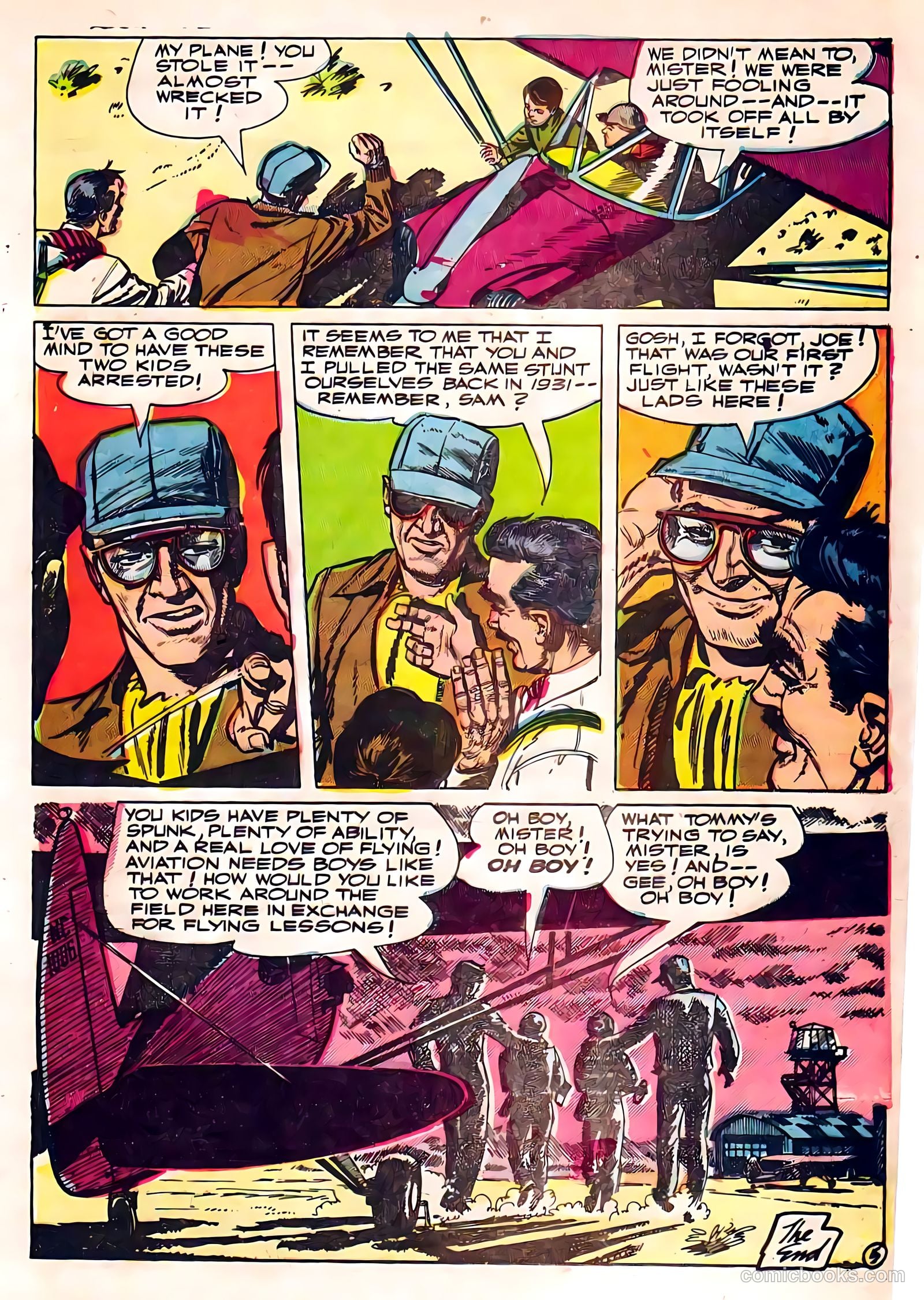 Flyboy #2 (1952) — page 21