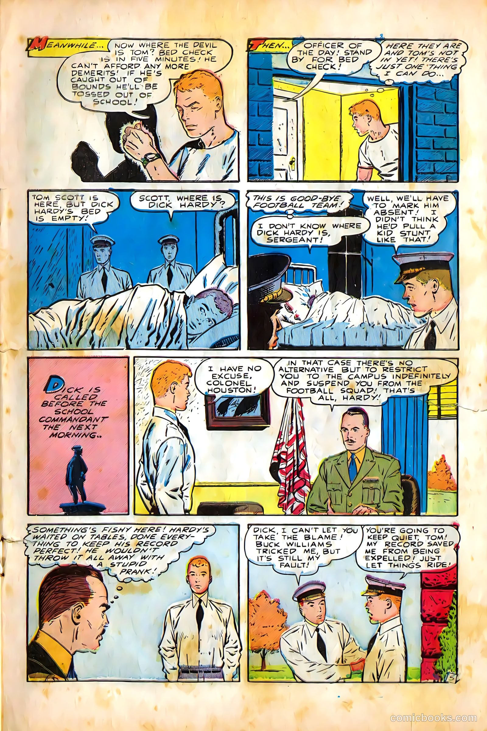 All-Pro Sports Comics #5 (1949) — page 7 of 36