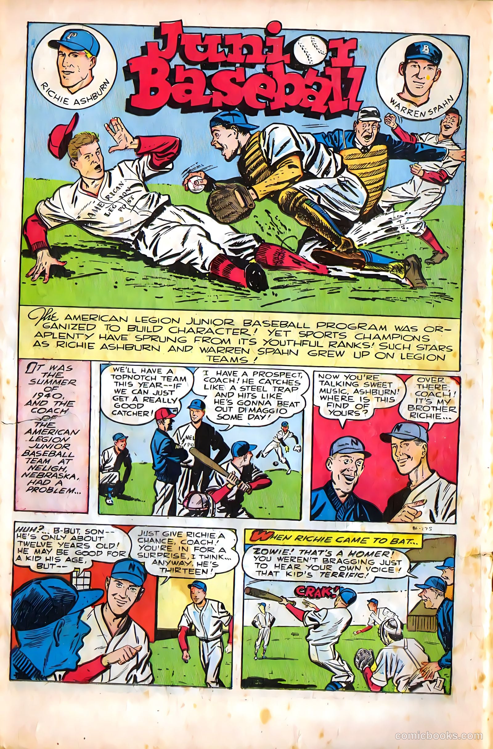 All-Pro Sports Comics #5 (1949) — page 18 of 36