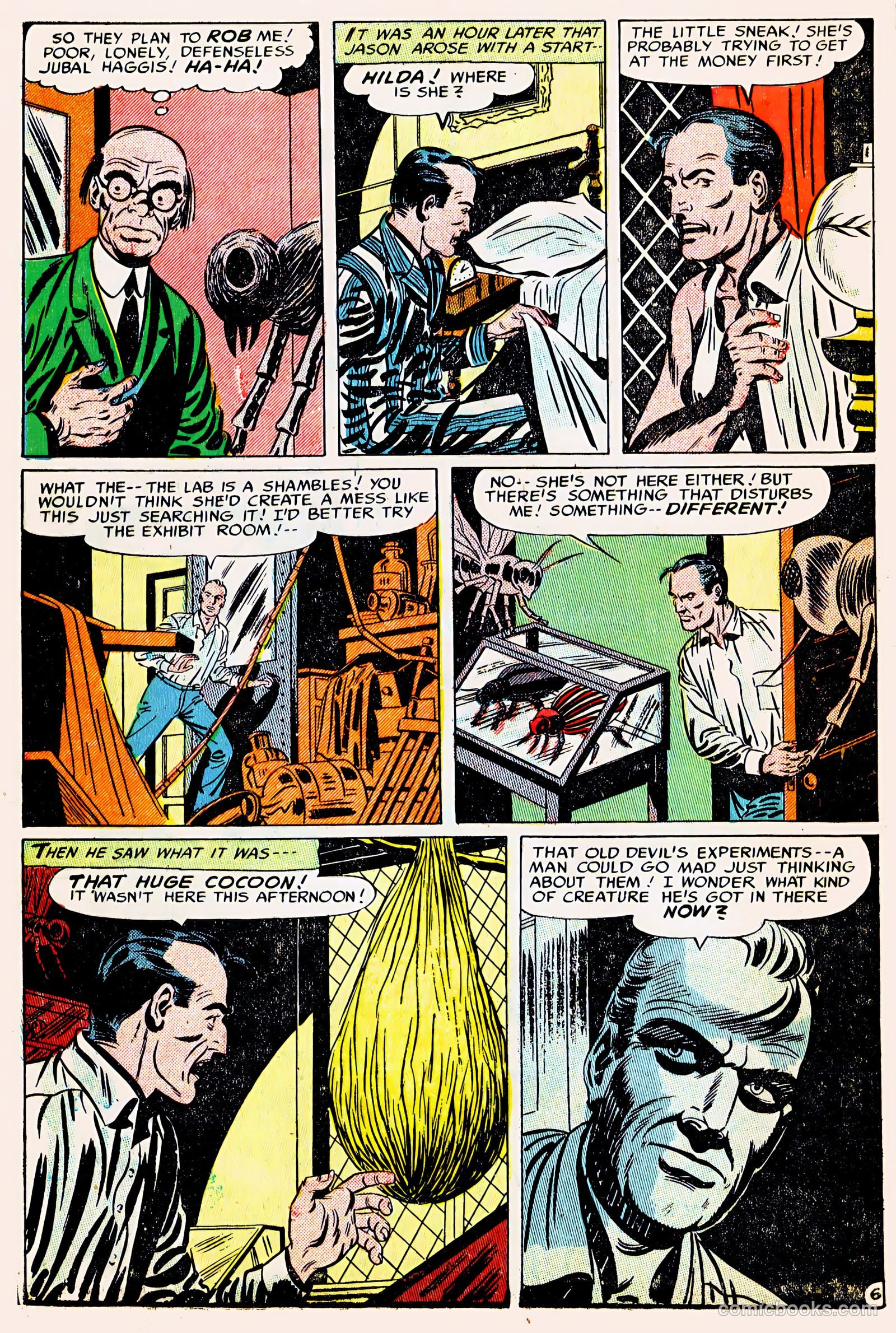 Forbidden Worlds #13 (1953) — page 8 of 36