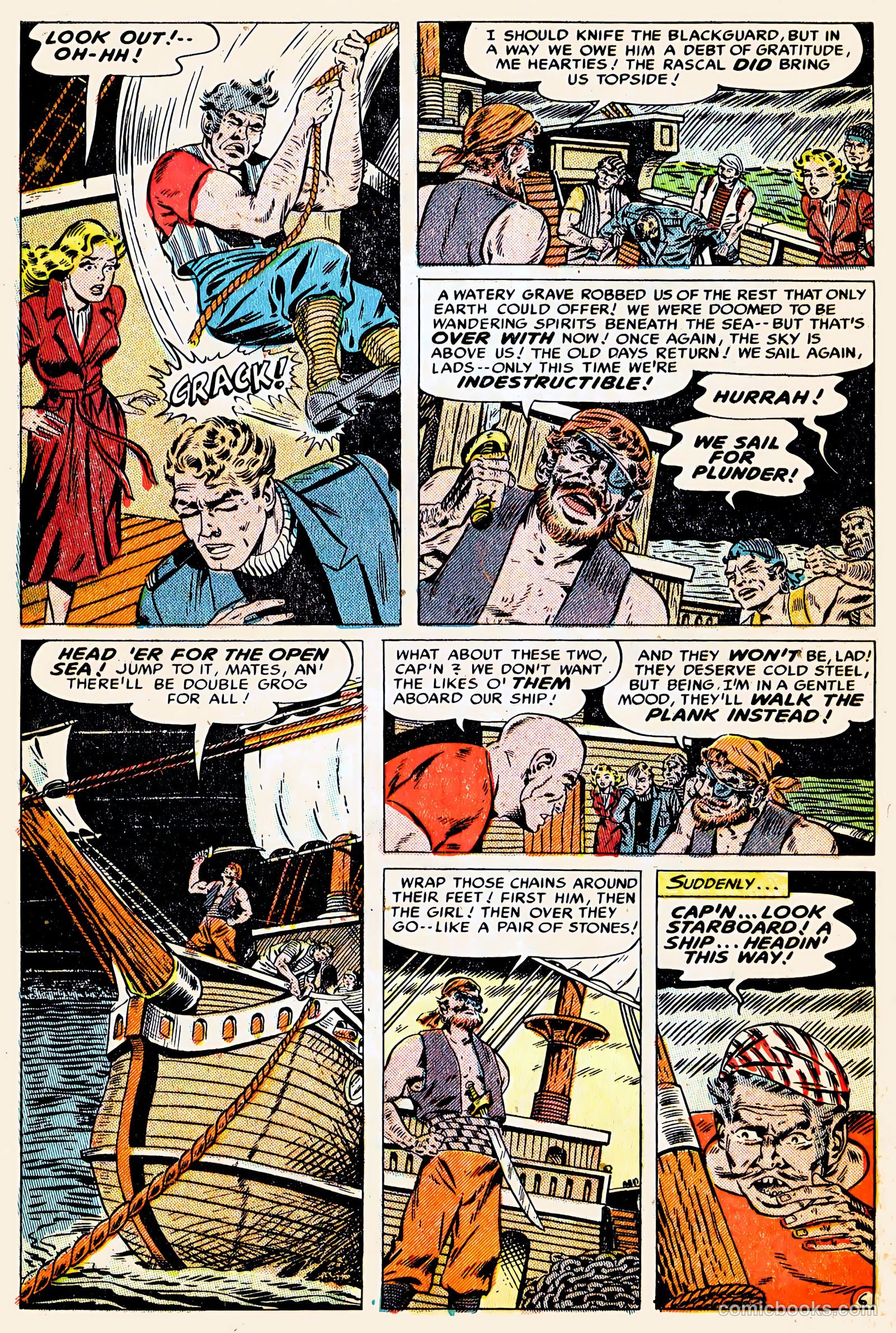 Forbidden Worlds #13 (1953) — page 32 of 36