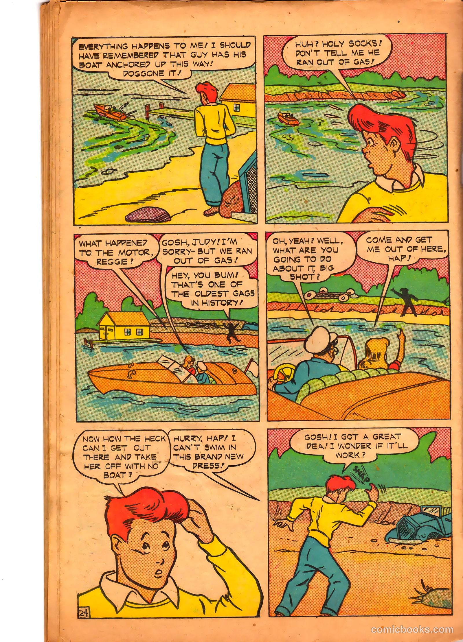 Four Favorites #23 (1946) — page 21 of 29