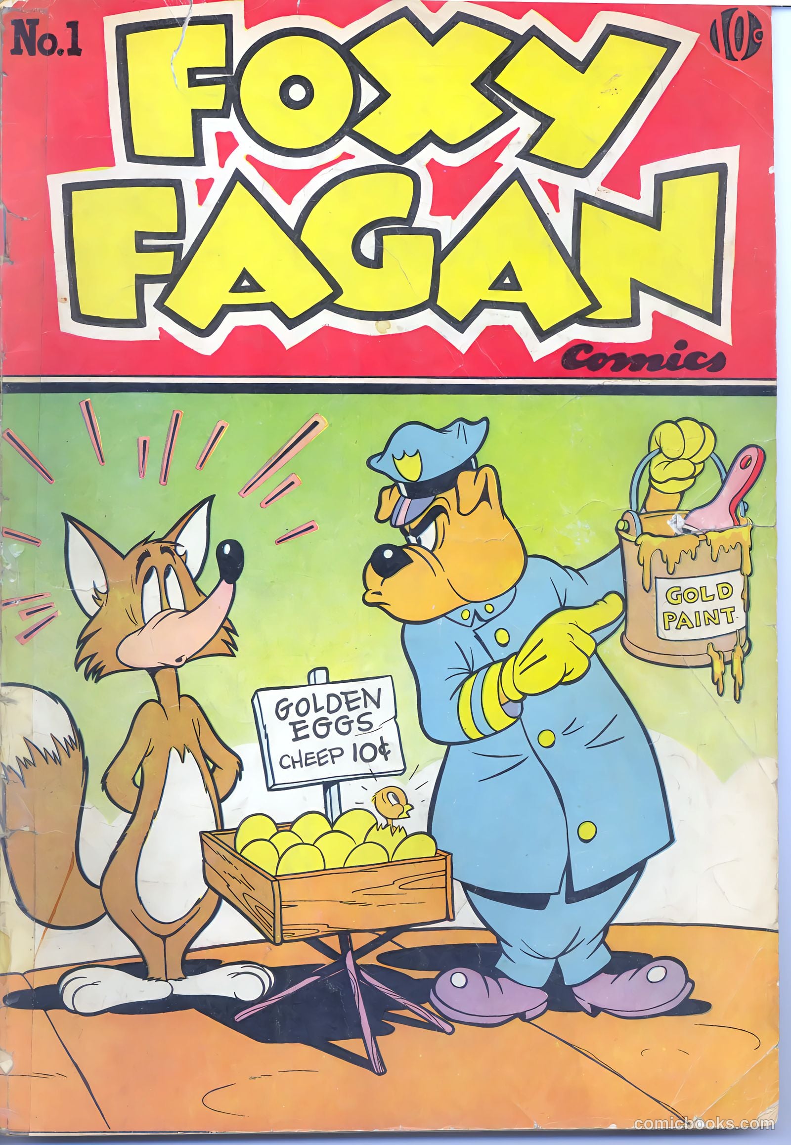Foxy Fagan Comics #1
