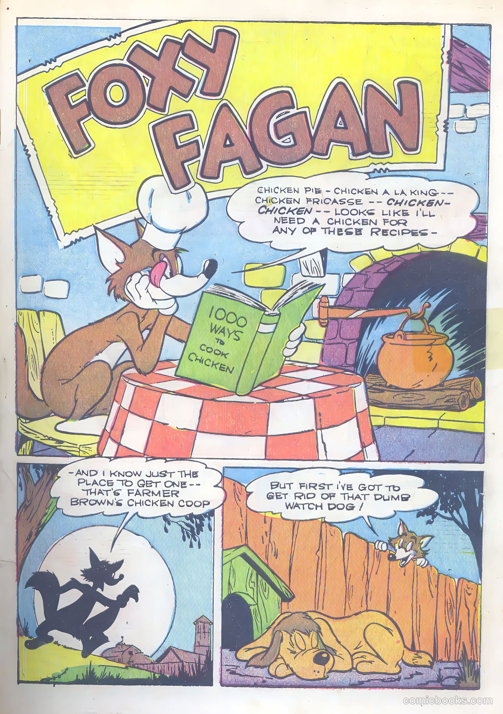 Foxy Fagan Comics #1 (1946) — page 3
