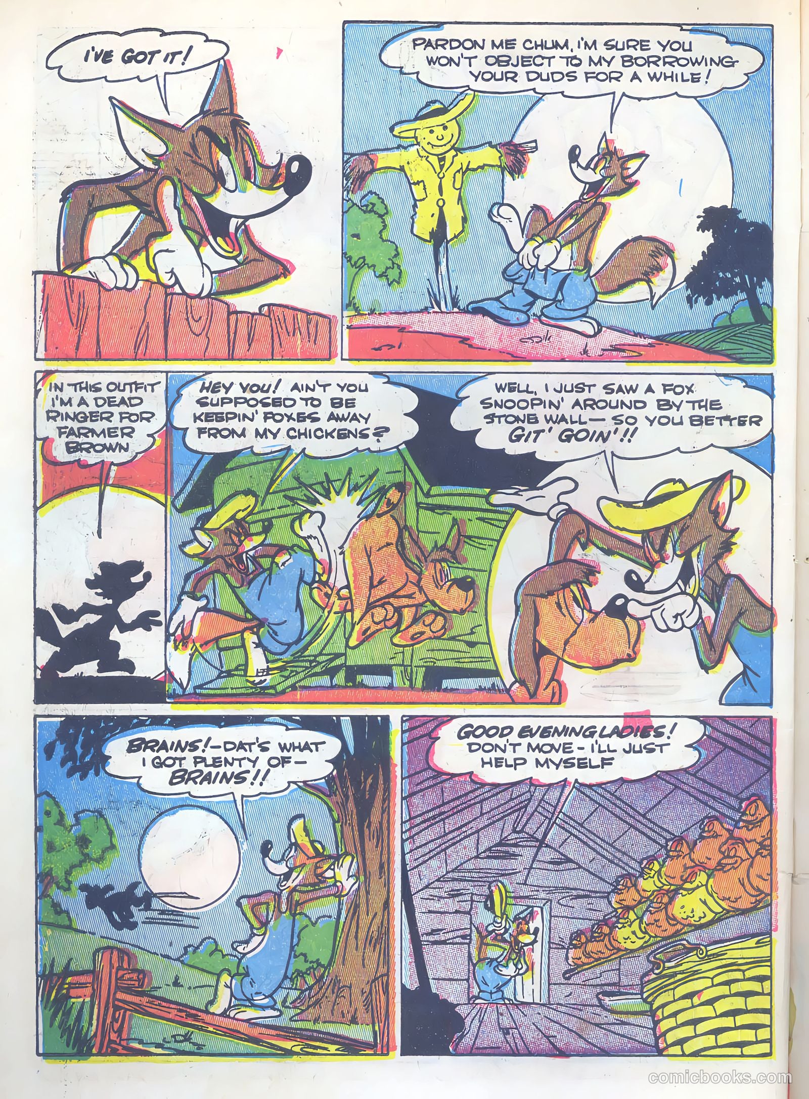 Foxy Fagan Comics #1 (1946) — page 4