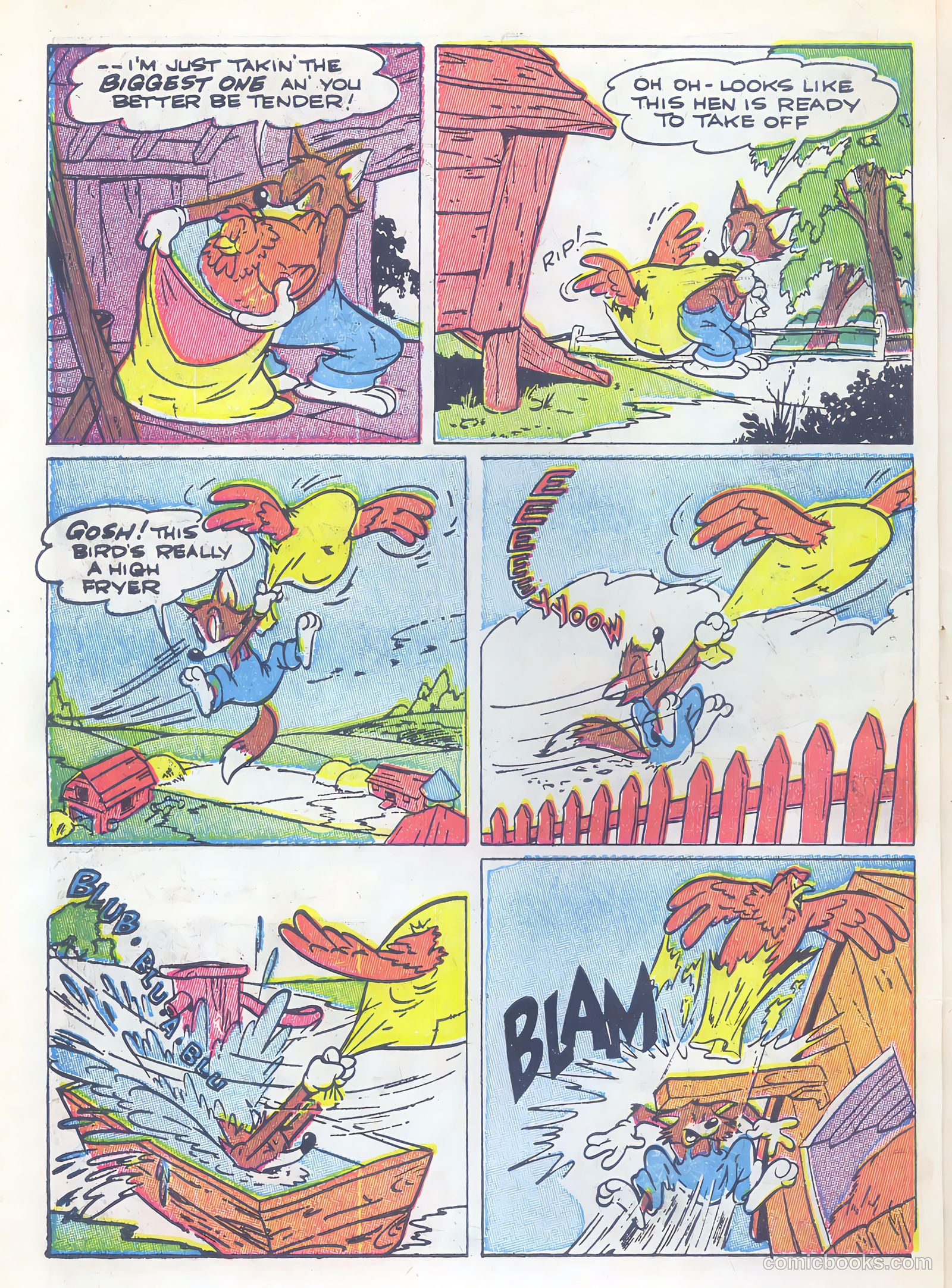 Foxy Fagan Comics #1 (1946) — page 10