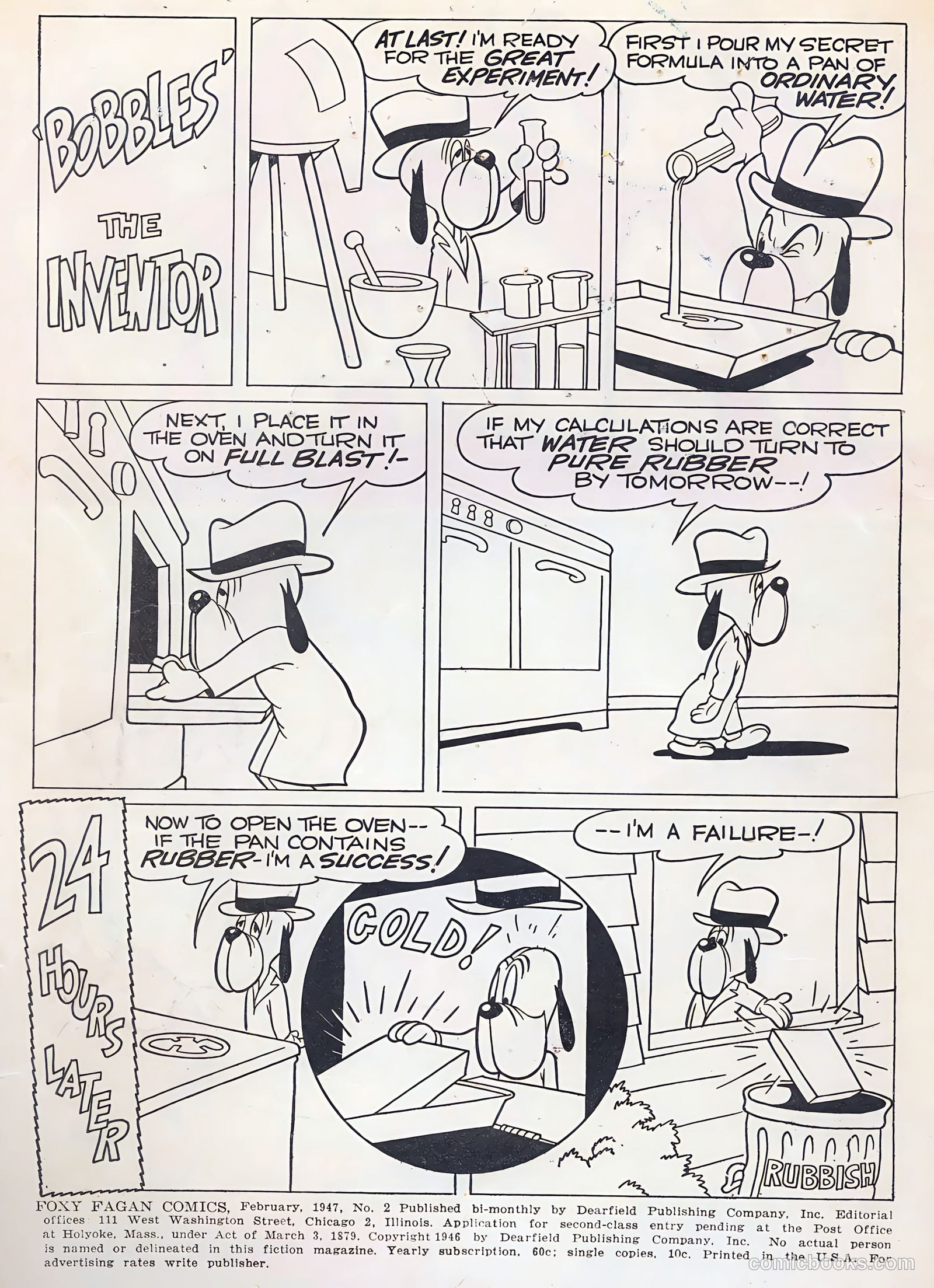 Foxy Fagan Comics #2 (1947) — page 2