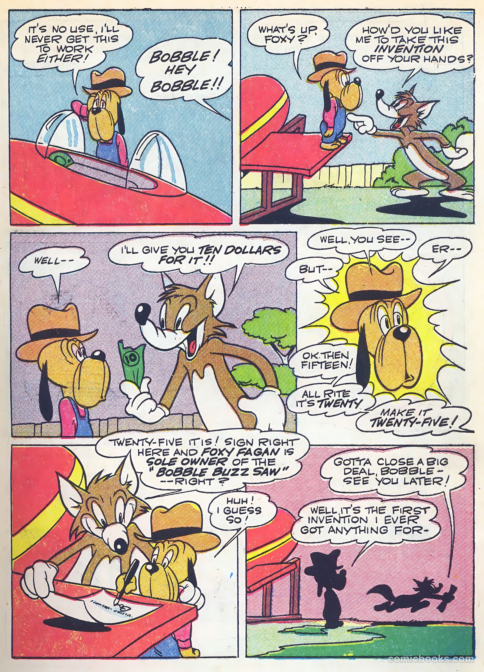Foxy Fagan Comics #2 (1947) — page 7