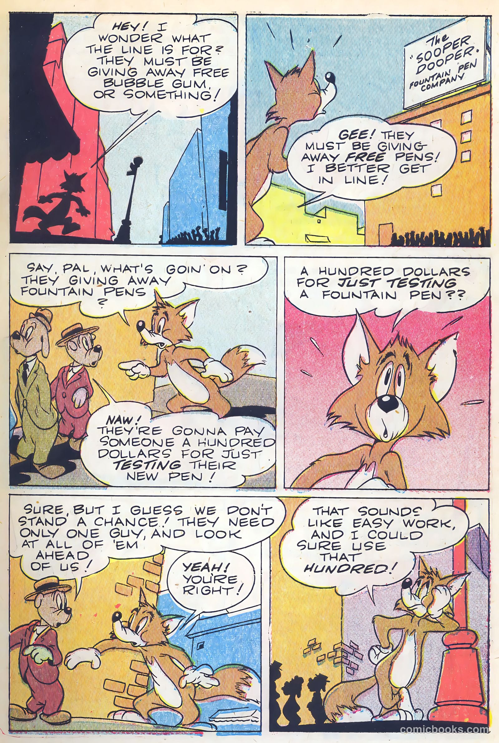 Foxy Fagan Comics #5 (1947) — page 4