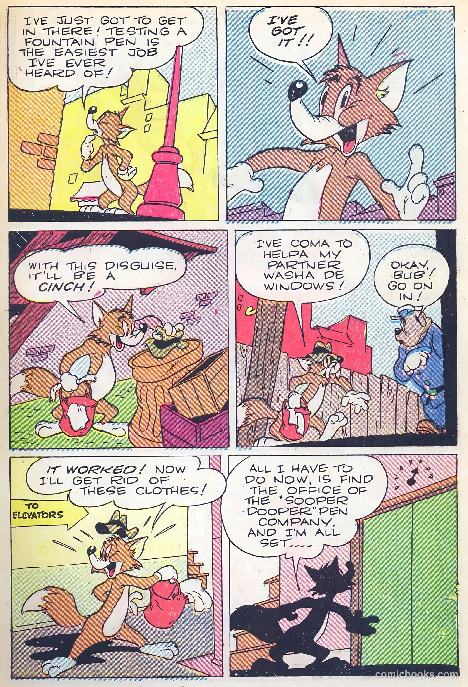 Foxy Fagan Comics #5 (1947) — page 6