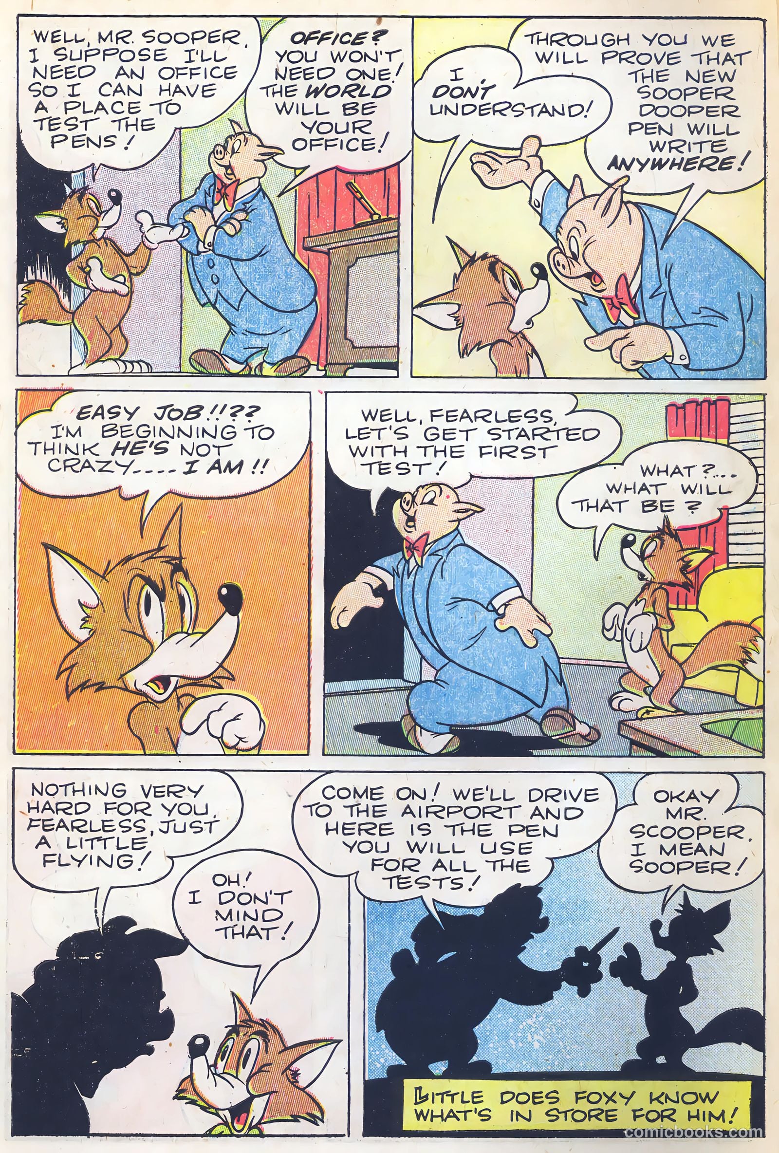 Foxy Fagan Comics #5 (1947) — page 9