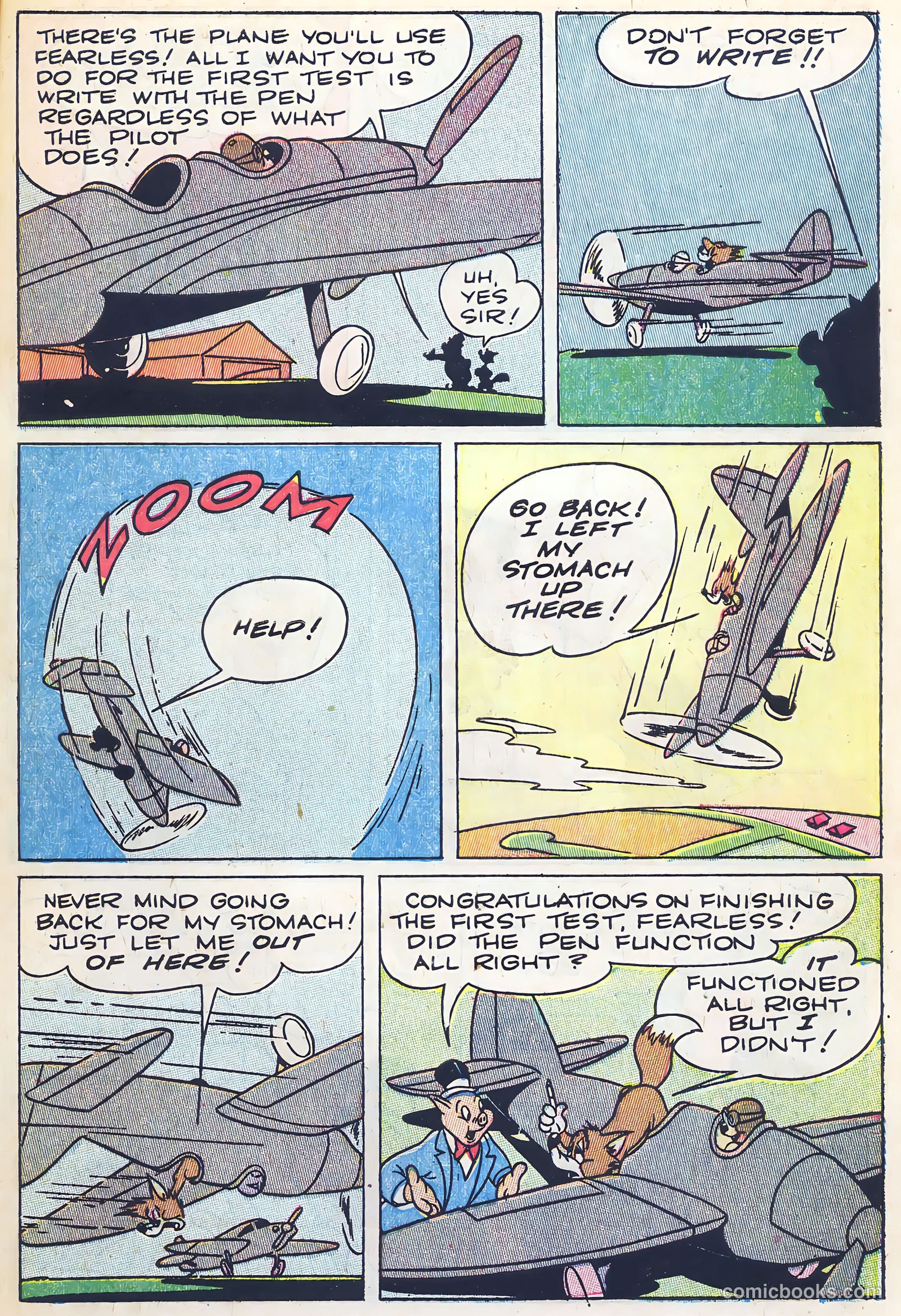 Foxy Fagan Comics #5 (1947) — page 10