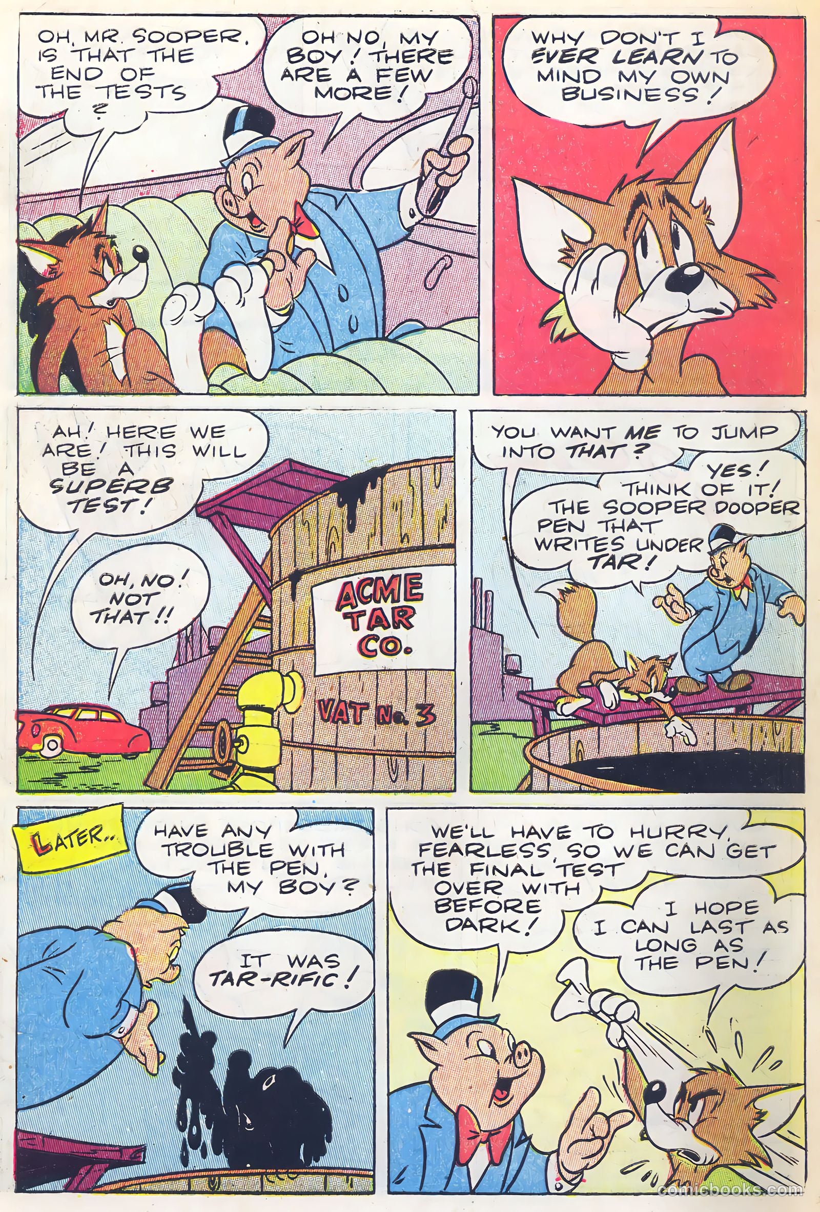 Foxy Fagan Comics #5 (1947) — page 11