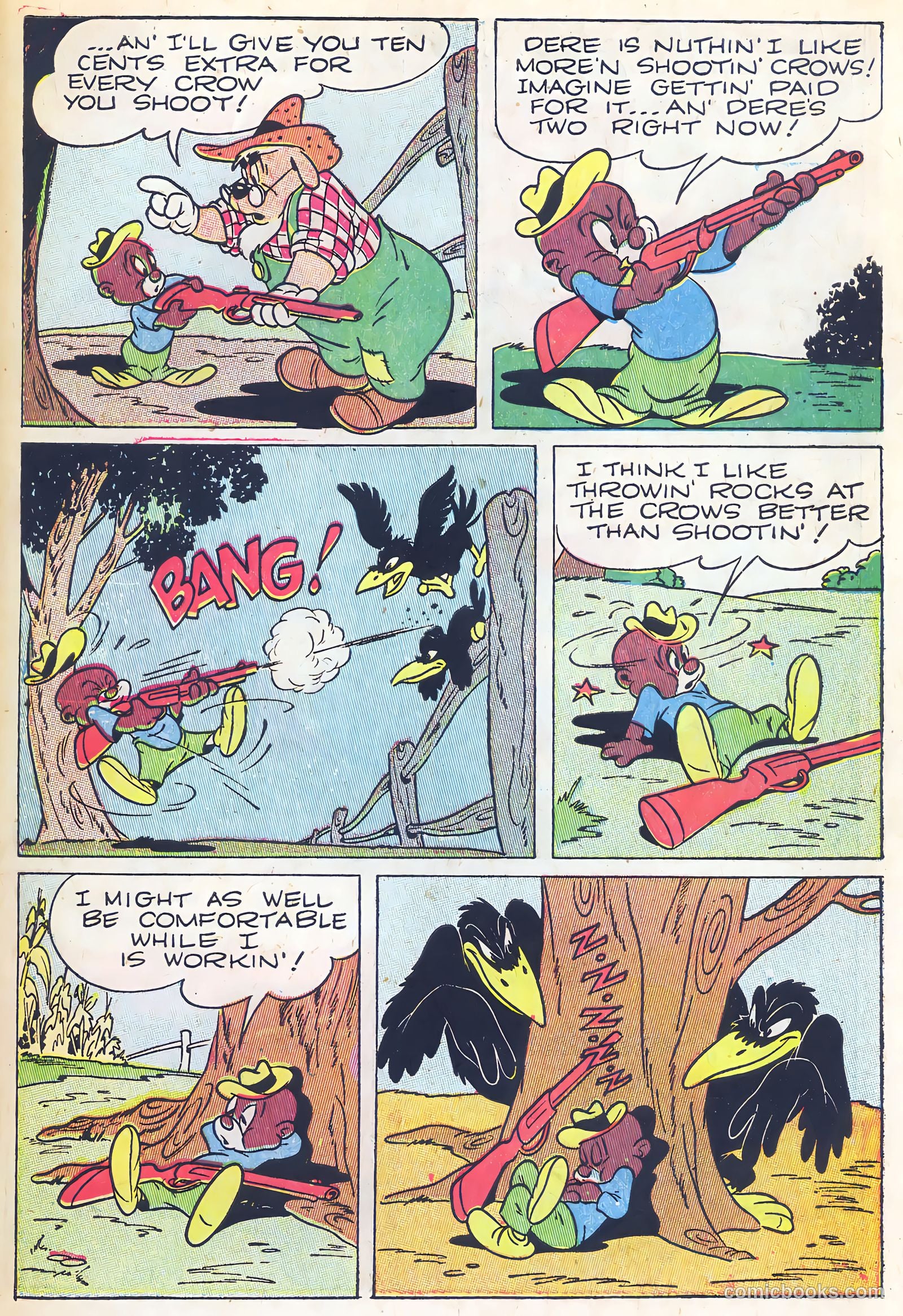 Foxy Fagan Comics #5 (1947) — page 40