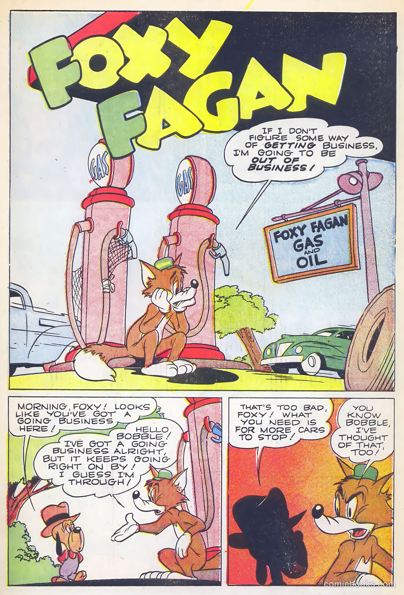 Foxy Fagan Comics #6 (1948) — page 3