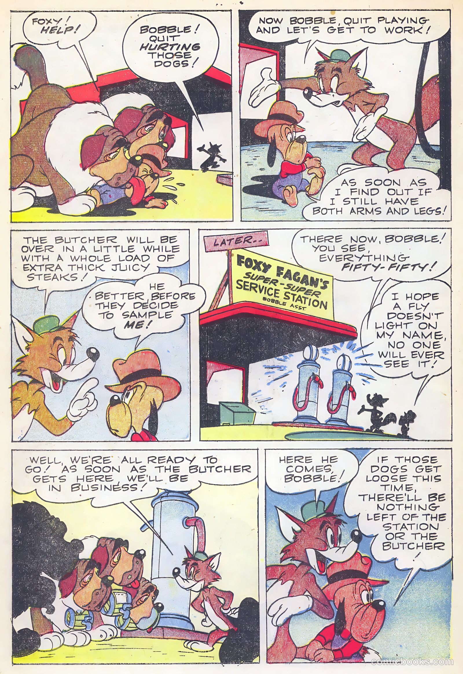 Foxy Fagan Comics #6 (1948) — page 7