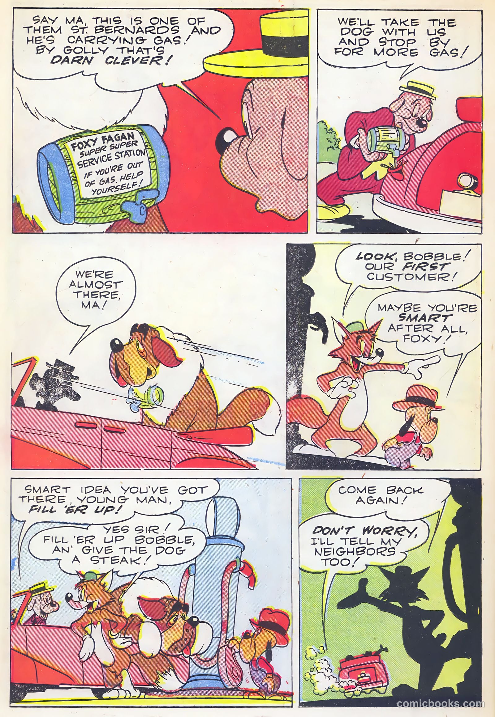 Foxy Fagan Comics #6 (1948) — page 9