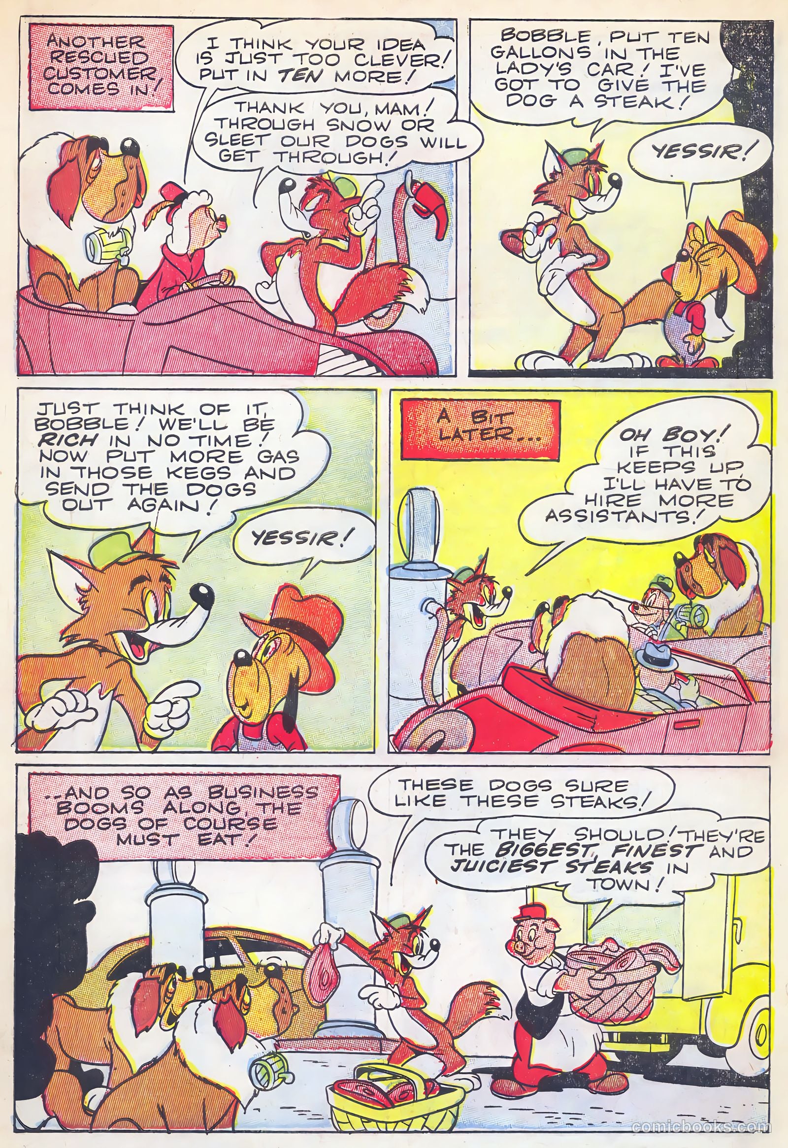 Foxy Fagan Comics #6 (1948) — page 10