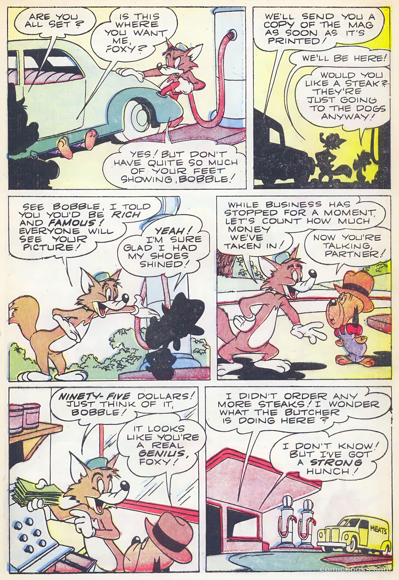 Foxy Fagan Comics #6 (1948) — page 12