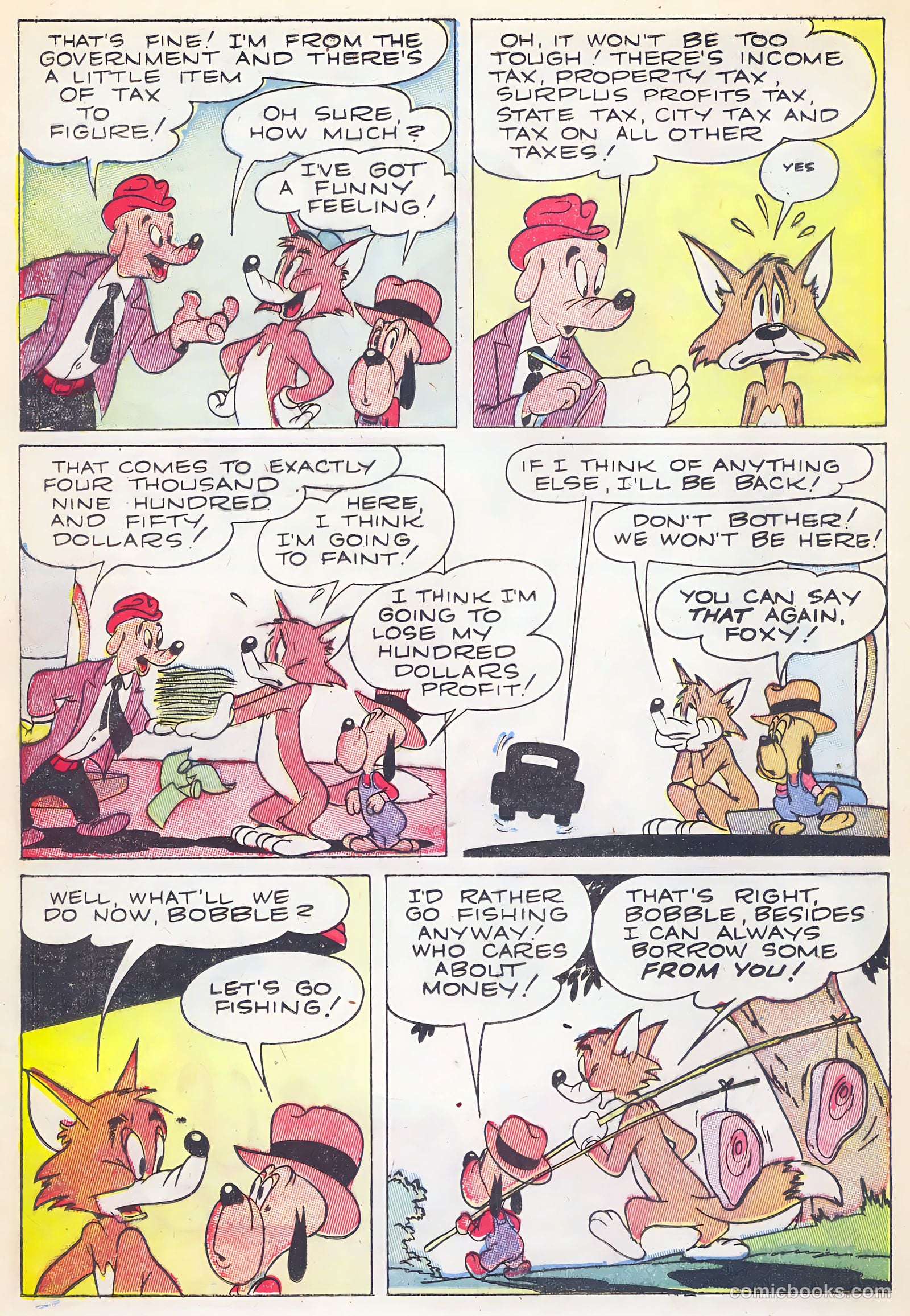 Foxy Fagan Comics #6 (1948) — page 15