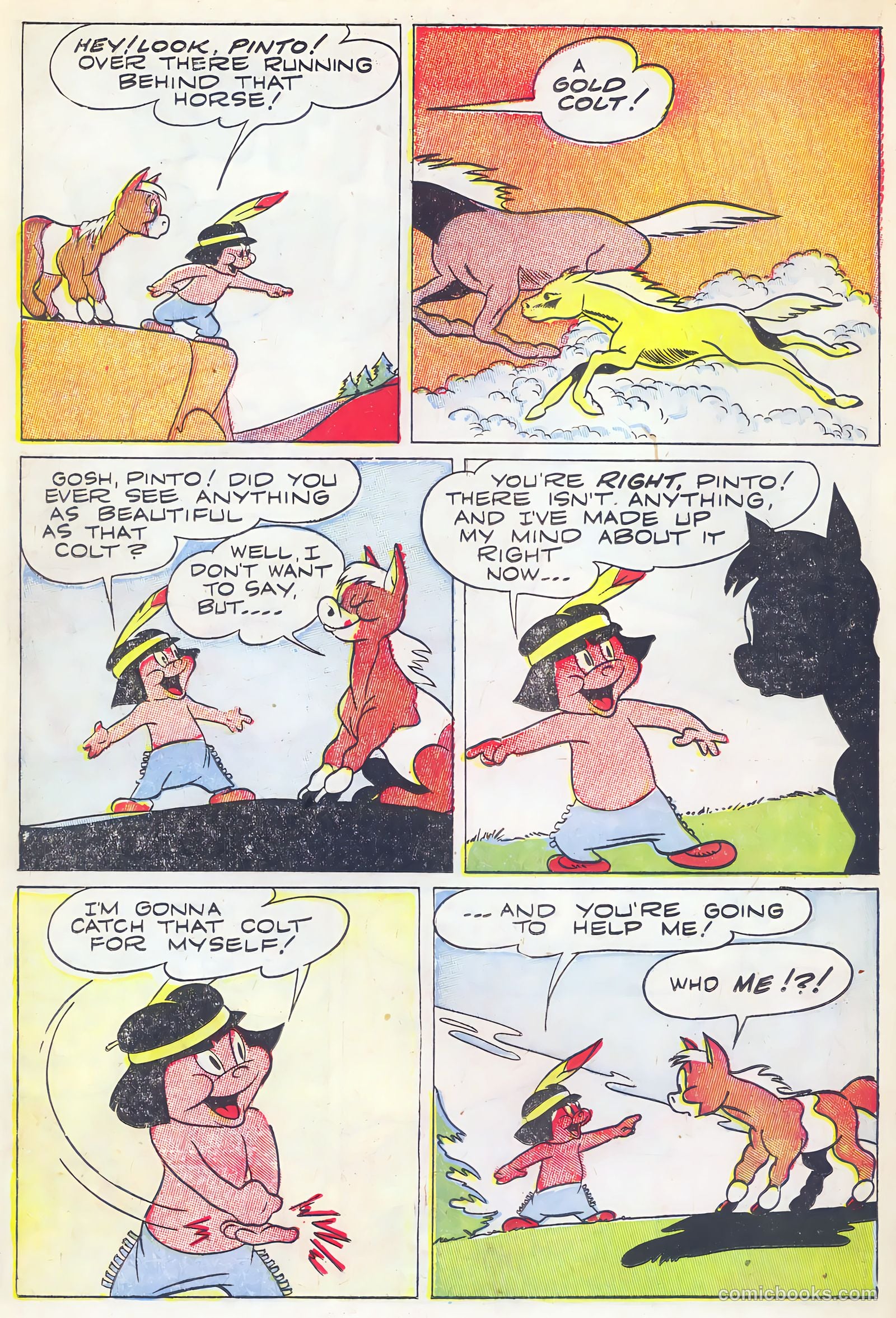 Foxy Fagan Comics #6 (1948) — page 17